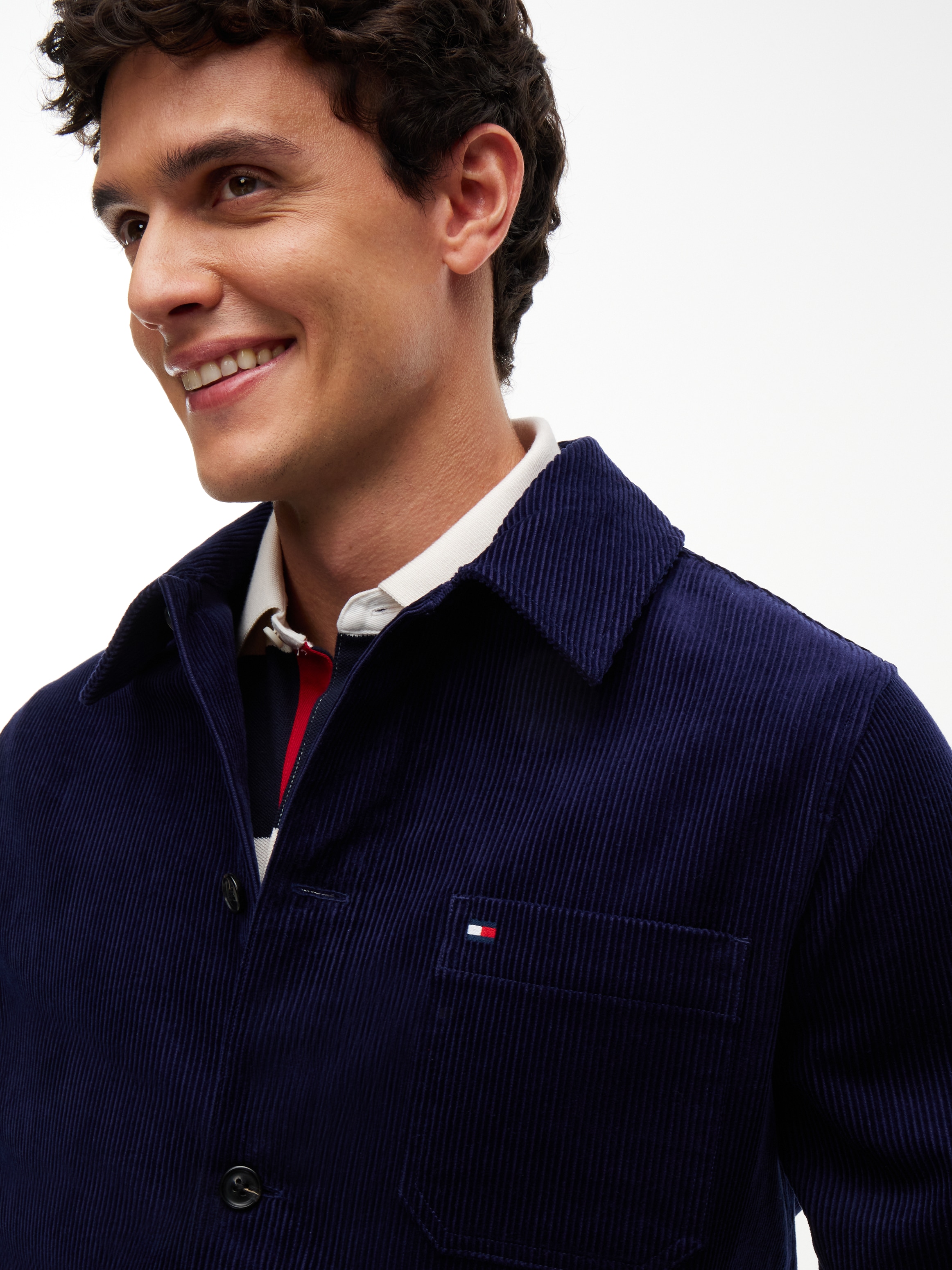 Tommy Hilfiger Hemdjacke »CORDUROY CHORE« relaxed fit, aus Cord