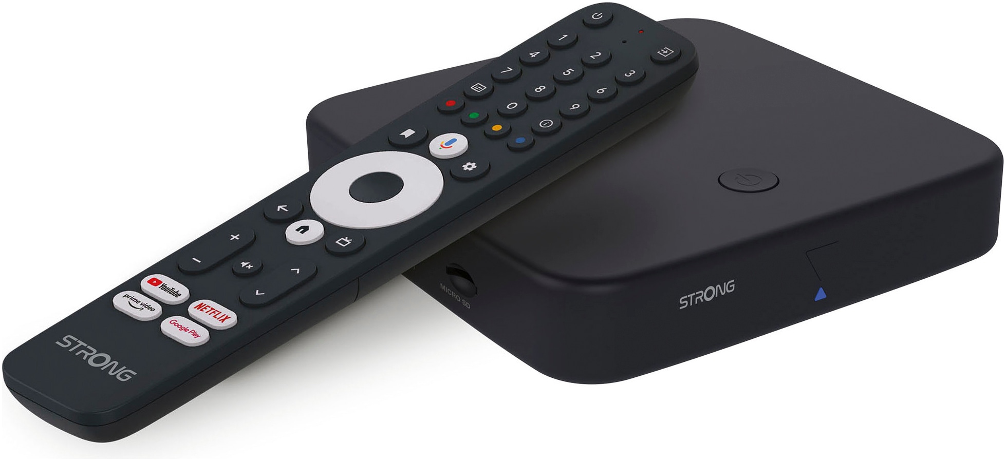 Strong Streaming-Box »SRT 423 Android TV UHD und HDTV-Receiver«