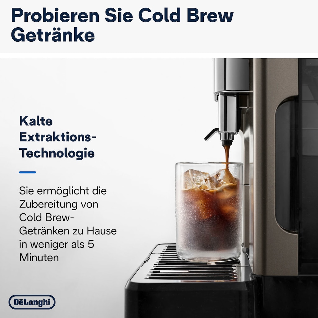 De'Longhi Kaffeevollautomat »Eletta Explore Cold Brew Extraction ECAM450.86.T«