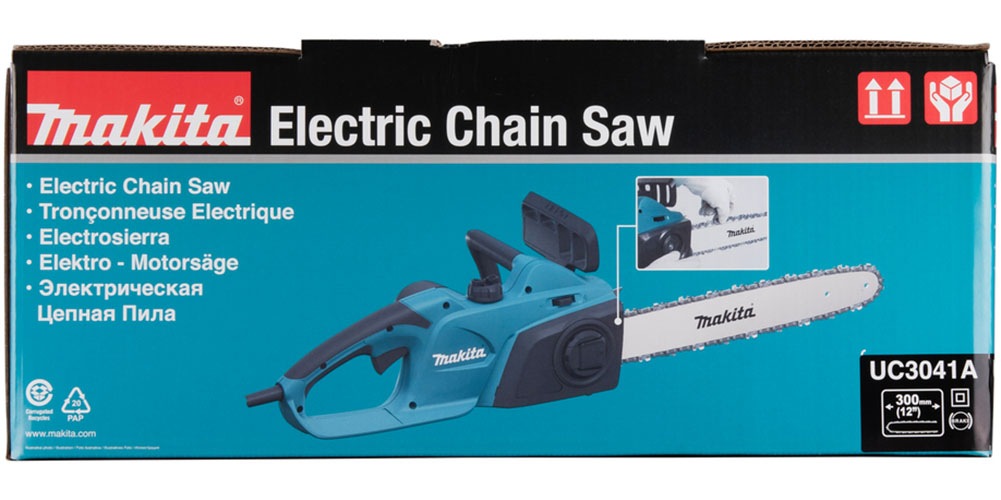 Makita Elektro-Kettensäge »»UC3041A« 1.800 W, 14,5 m/s, 30 cm« leistungsfähig,werkzeuglose Kettenspannung +Ketten-und Schienenwechsel