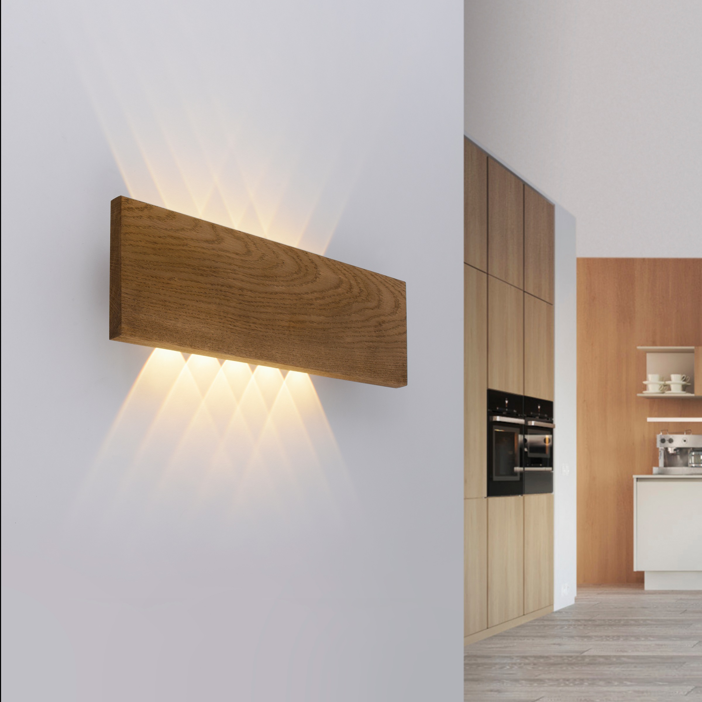 Paul Neuhaus Wandleuchte »PALMA«, 10 flammig, LED