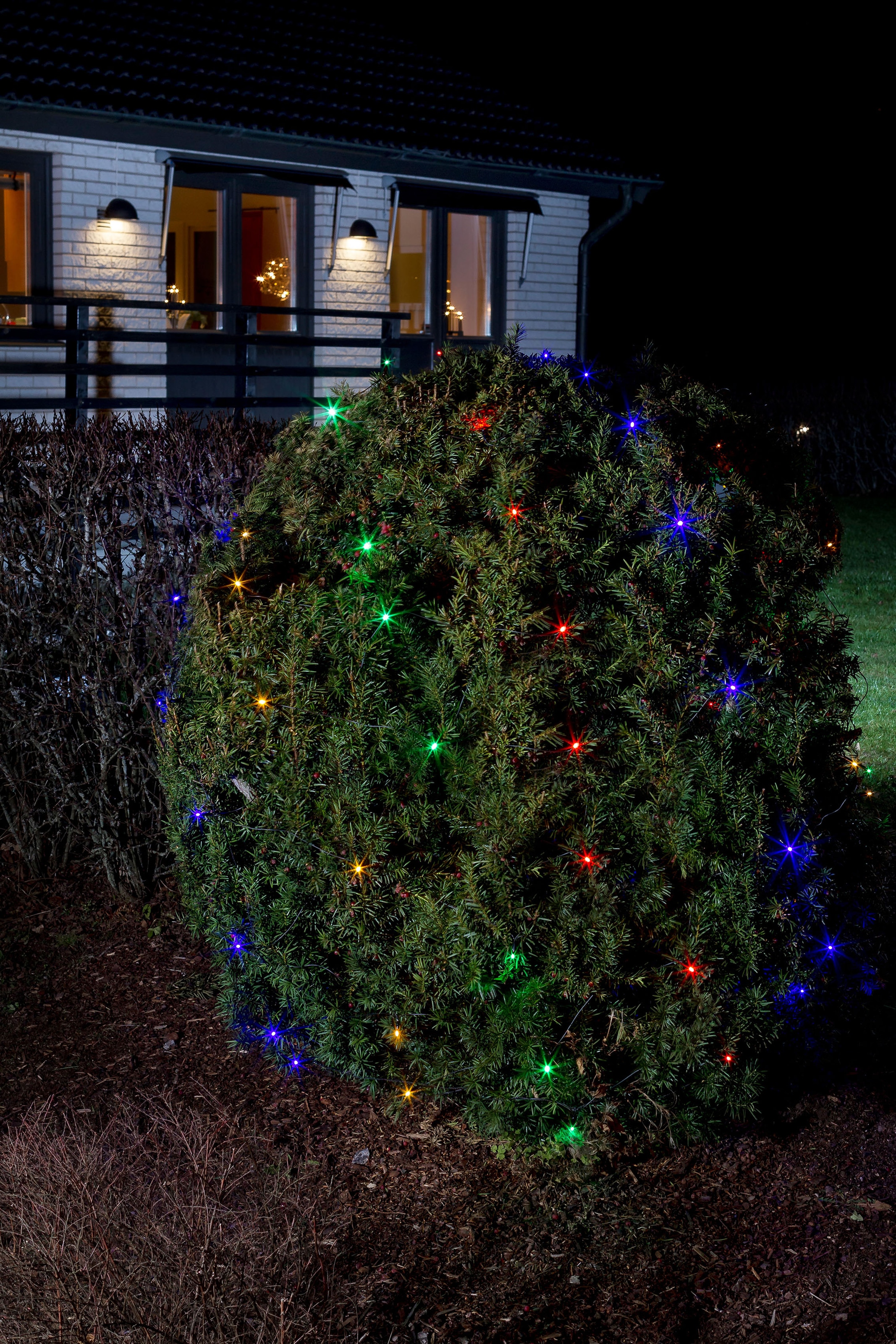 KONSTSMIDE LED-Lichternetz »Weihnachtsdeko LED OTTO bunte aussen«, St.-flammig, 64 Dioden Lichternetz, 64 bei