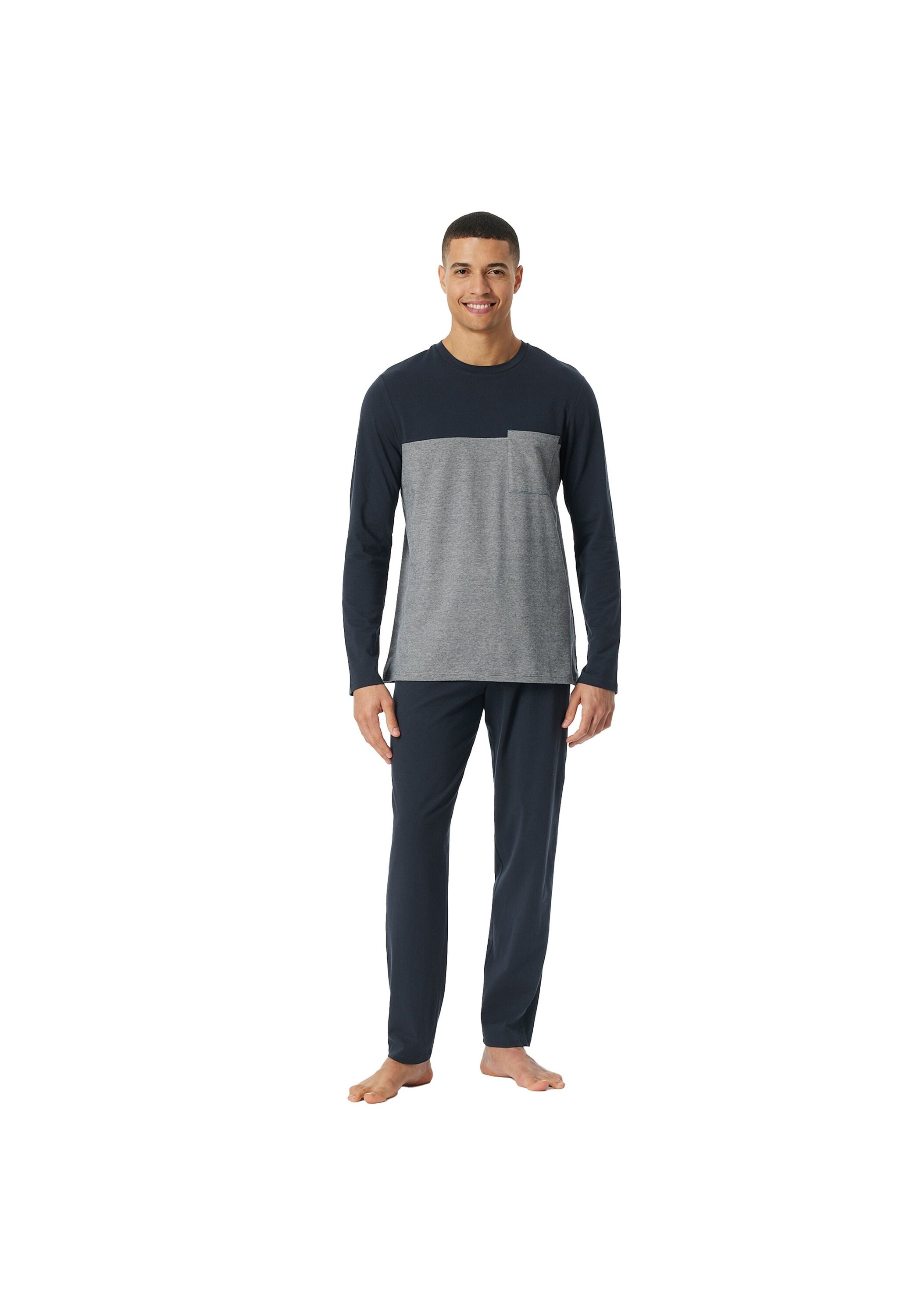 Schiesser Schlafanzug »Pyjama Single Jersey 95/5 Nightwear«
