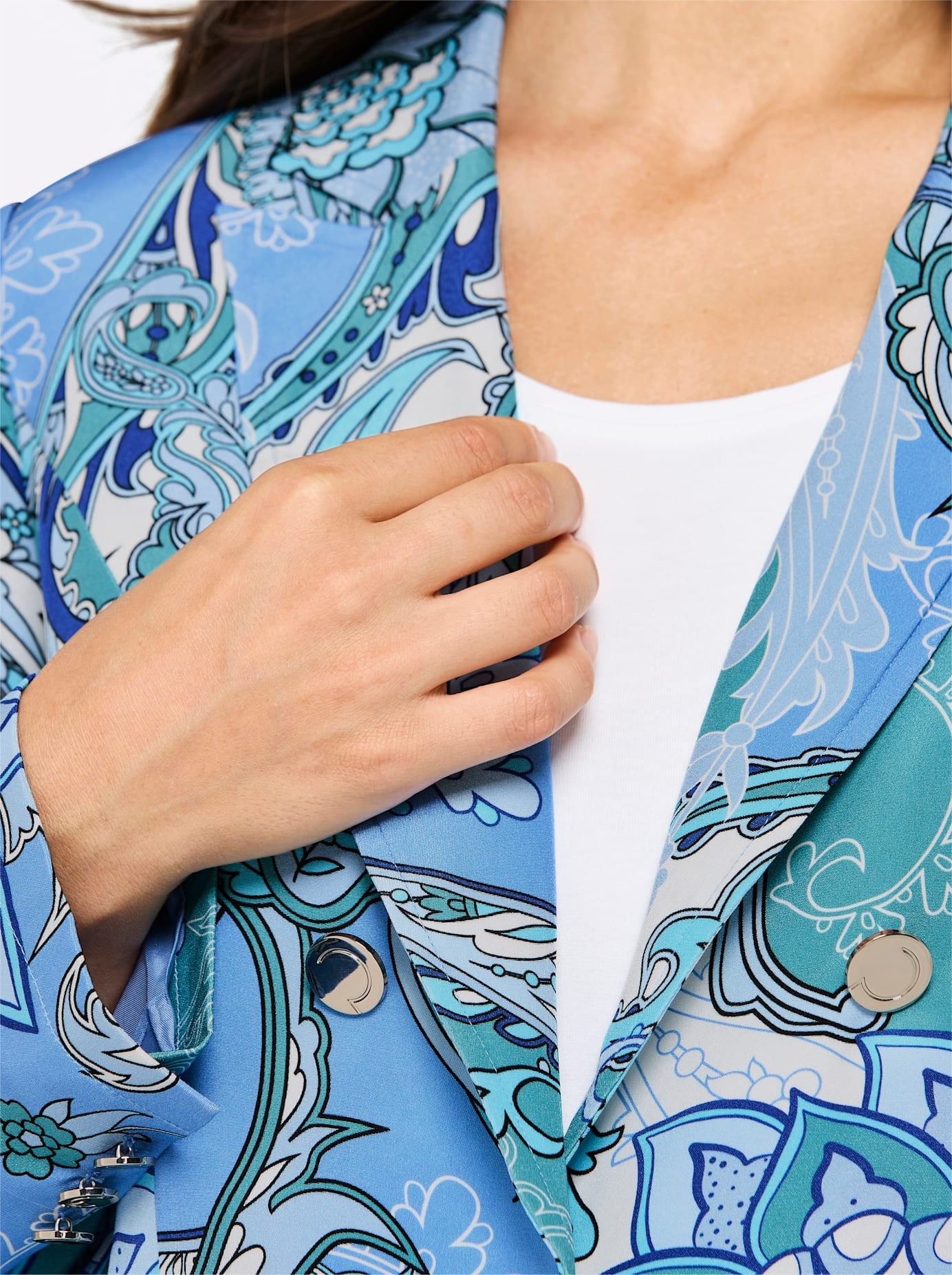 CREATION L PREMIUM Jackenblazer »Seiden-Blazer«