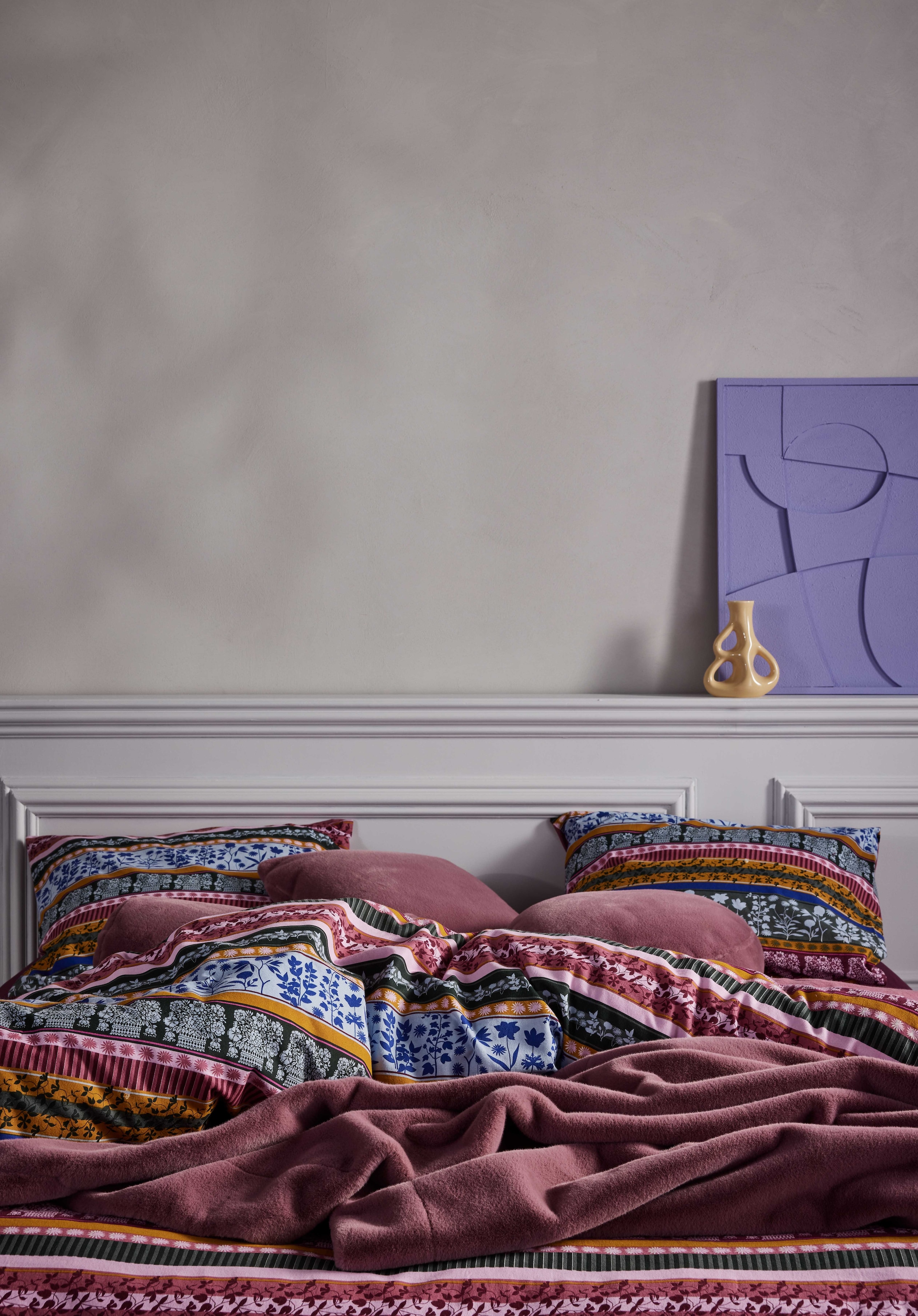 Essenza Wendebettwäsche »Lita, 100% Baumwollflanell« 2 Stk. tlg.