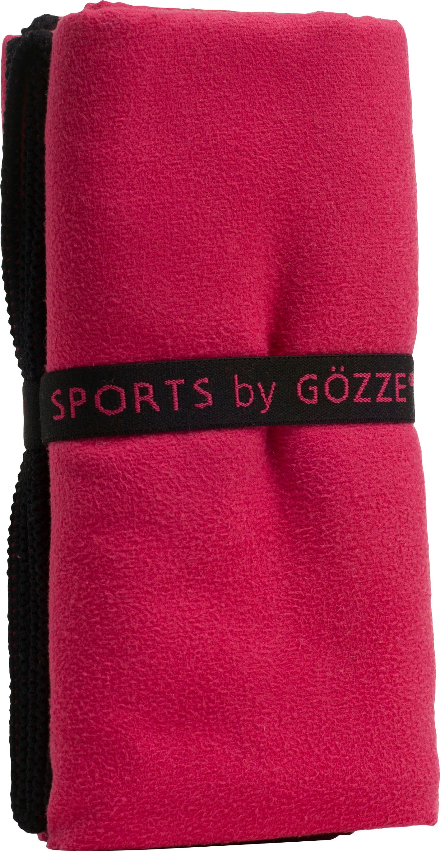 Gözze Badetuch »Sports by Gözze«, (1 St., Badetuch 110 x 175 cm), Sporthandtuch, Größe 110x175 cm, schnell trocknend durch Microfaser