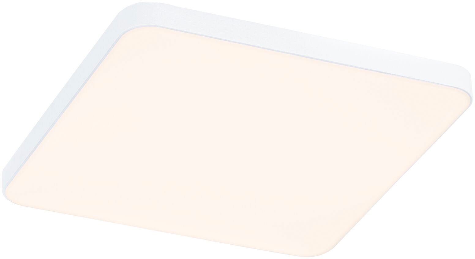 Paulmann LED Einbauleuchte »Veluna VariFit Edge IP44 eckig 120x120mm 650lm 3000K Weiß«, 1 flammig, LED Einbaupanel IP44 eckig 120x120mm 650lm 3000K Weiß