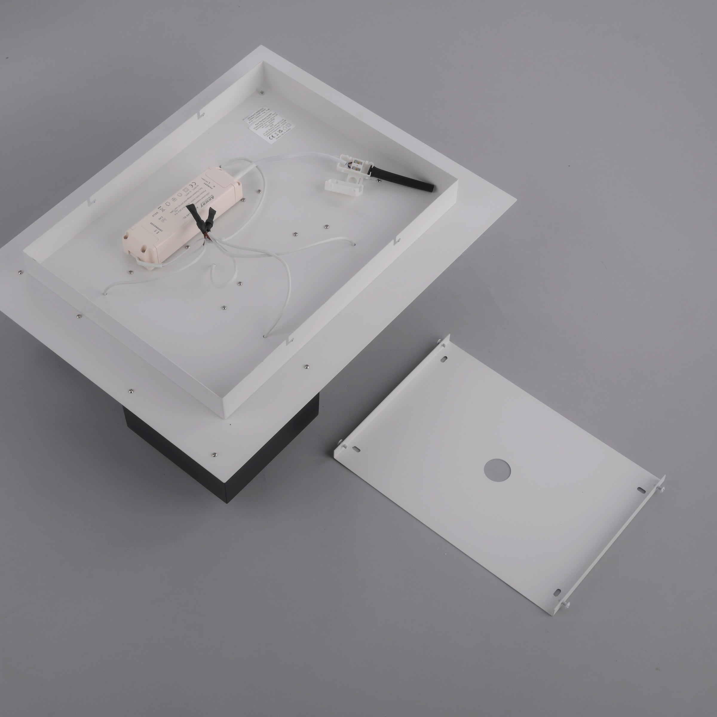 Neuhaus PURE LED Deckenleuchte »PURE Manhattan« LED-Board 1 Stk. warmweiß - kaltweiß Stufenloses dimmen per Funk-Fernbedienung, CCT, Multicolor