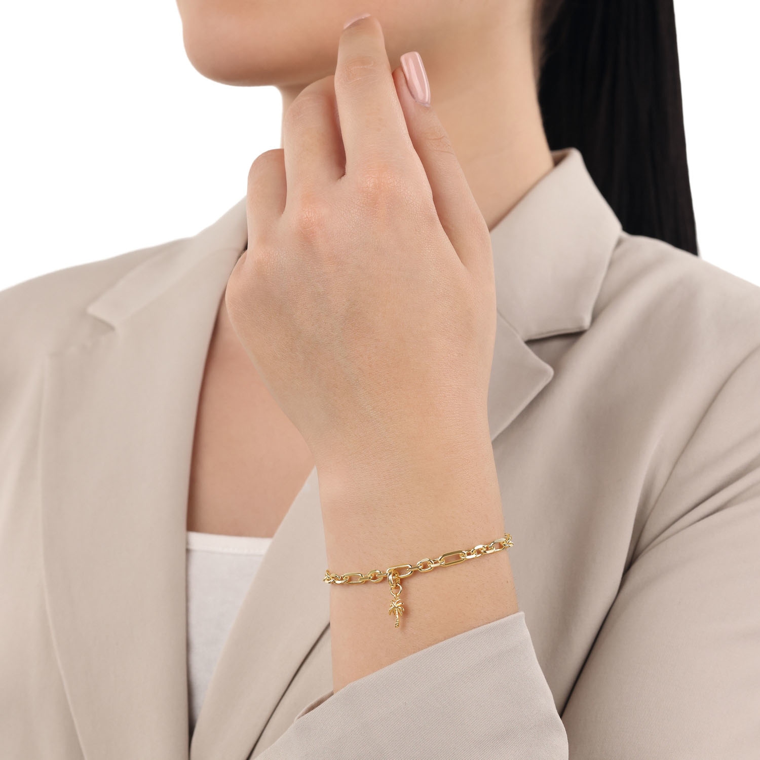 Amor Charm-Einhänger »Palme«