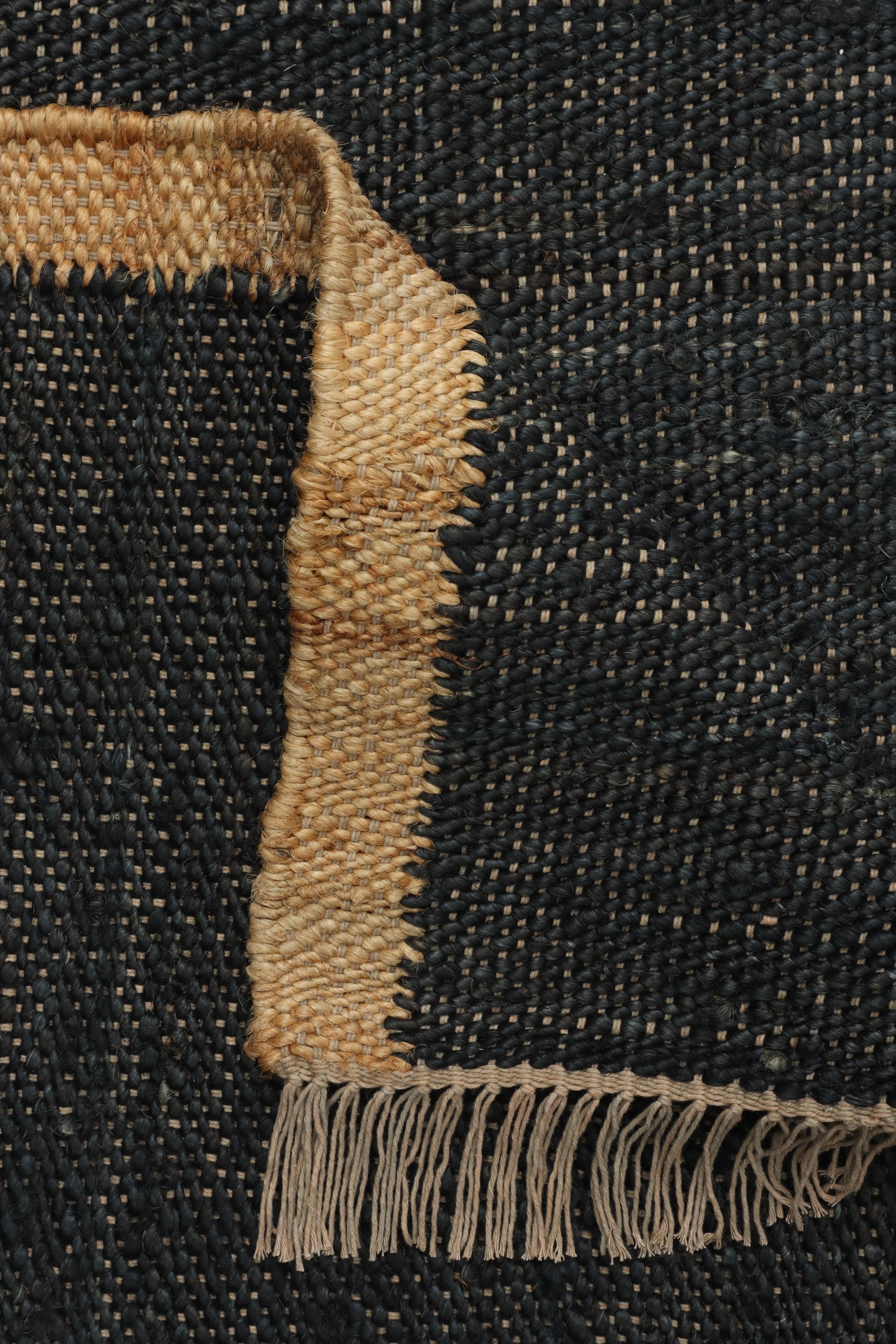LeGer Home by Lena Gercke Teppich »Lenia, handgewebt, Jute« rechteckig 10 mm Höhe mit Fransen, Teppich, Wohnzimmer, Schlafzimmer, Esszimmer