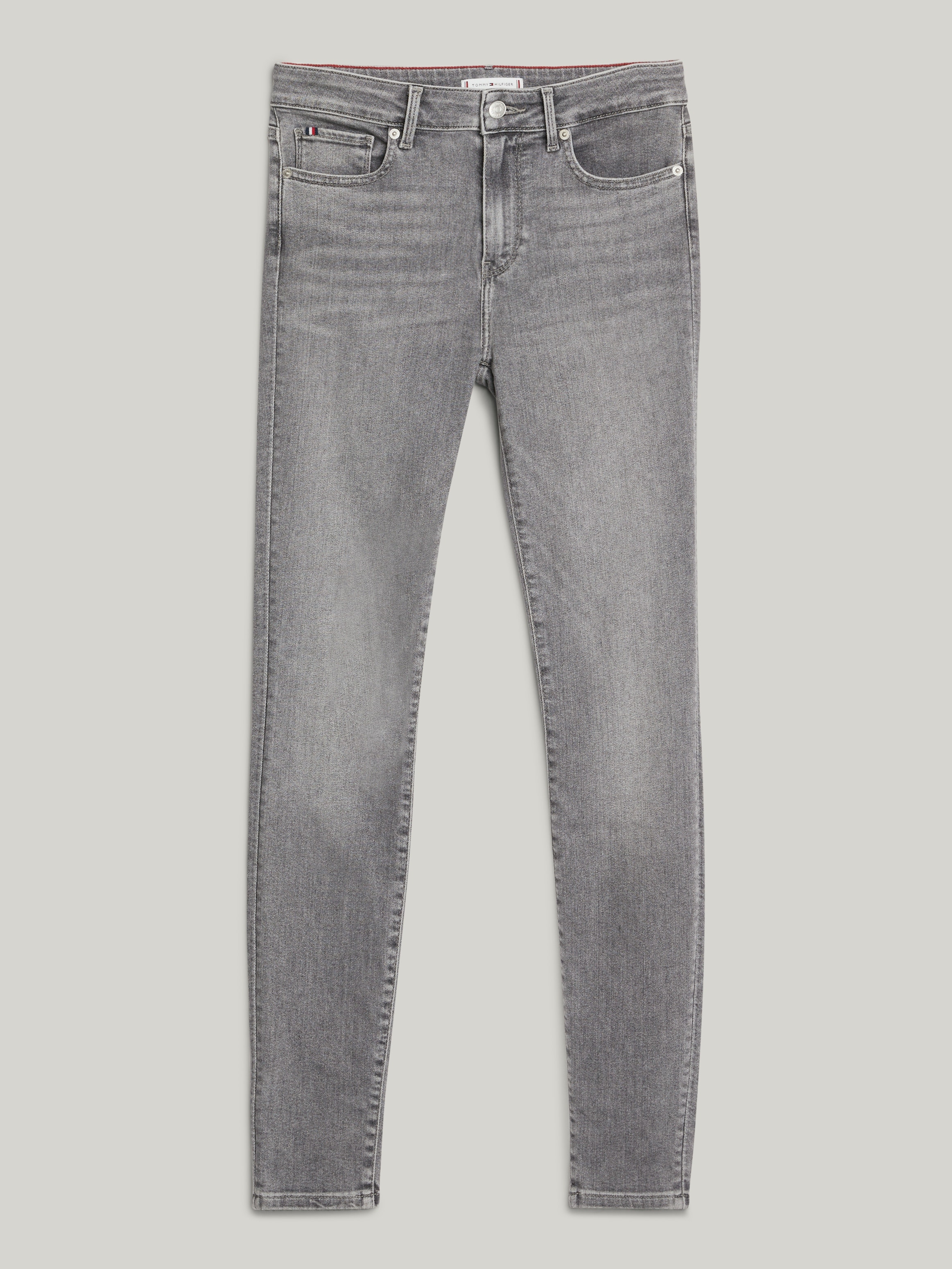 Tommy Hilfiger Skinny-fit-Jeans »TH FLEX COMO SKINNY RW GYA«, (TH FLEX COMO SKINNY RW), mit Tommy Hilfiger Logo-Badge