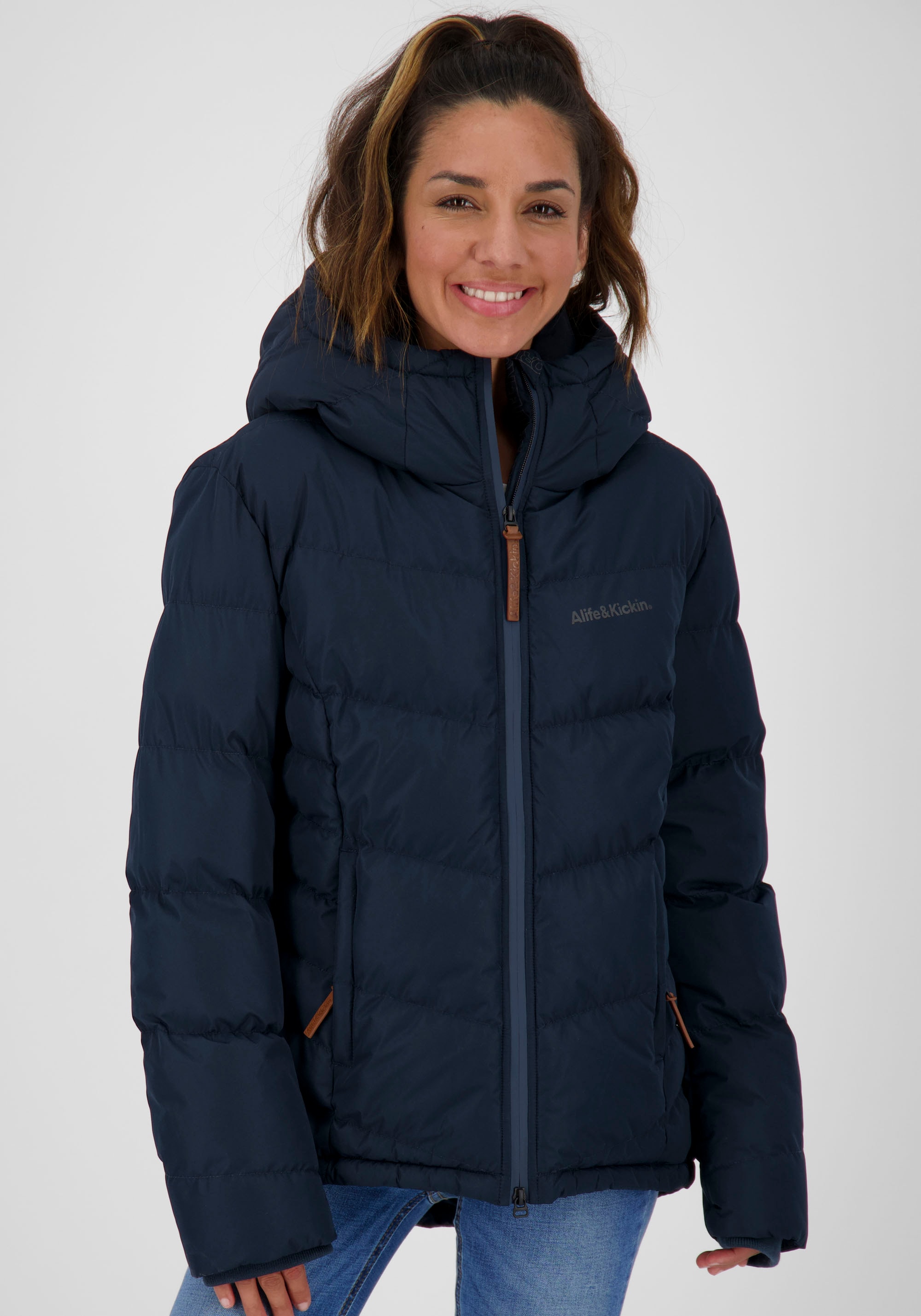 Alife & Kickin Steppjacke »JUANAAK A« mit Kapuze Pufferjacke mit ultraleichter Wattierung und hoher Wärmeleistung