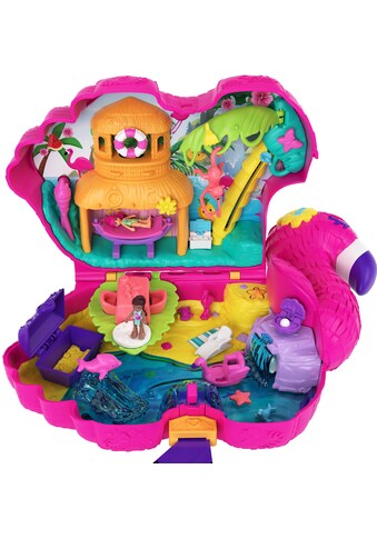 Mattel® Spielwelt »Polly Pocket, Flamingo-Party«, mit 2 Figuren und Zubehör kaufen
