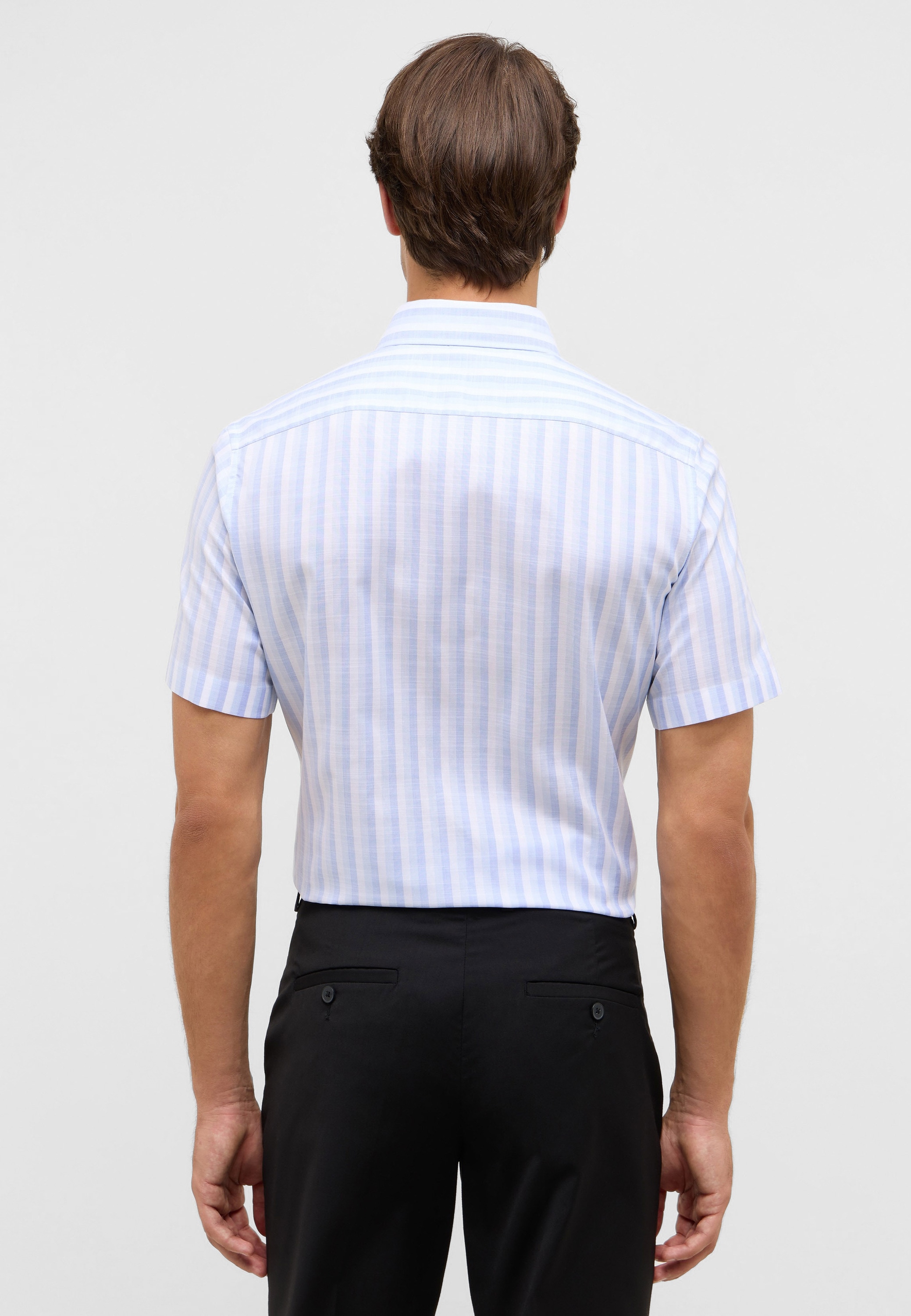 Eterna Kurzarmhemd »SLIM FIT« EASY IRON (bügelleicht)