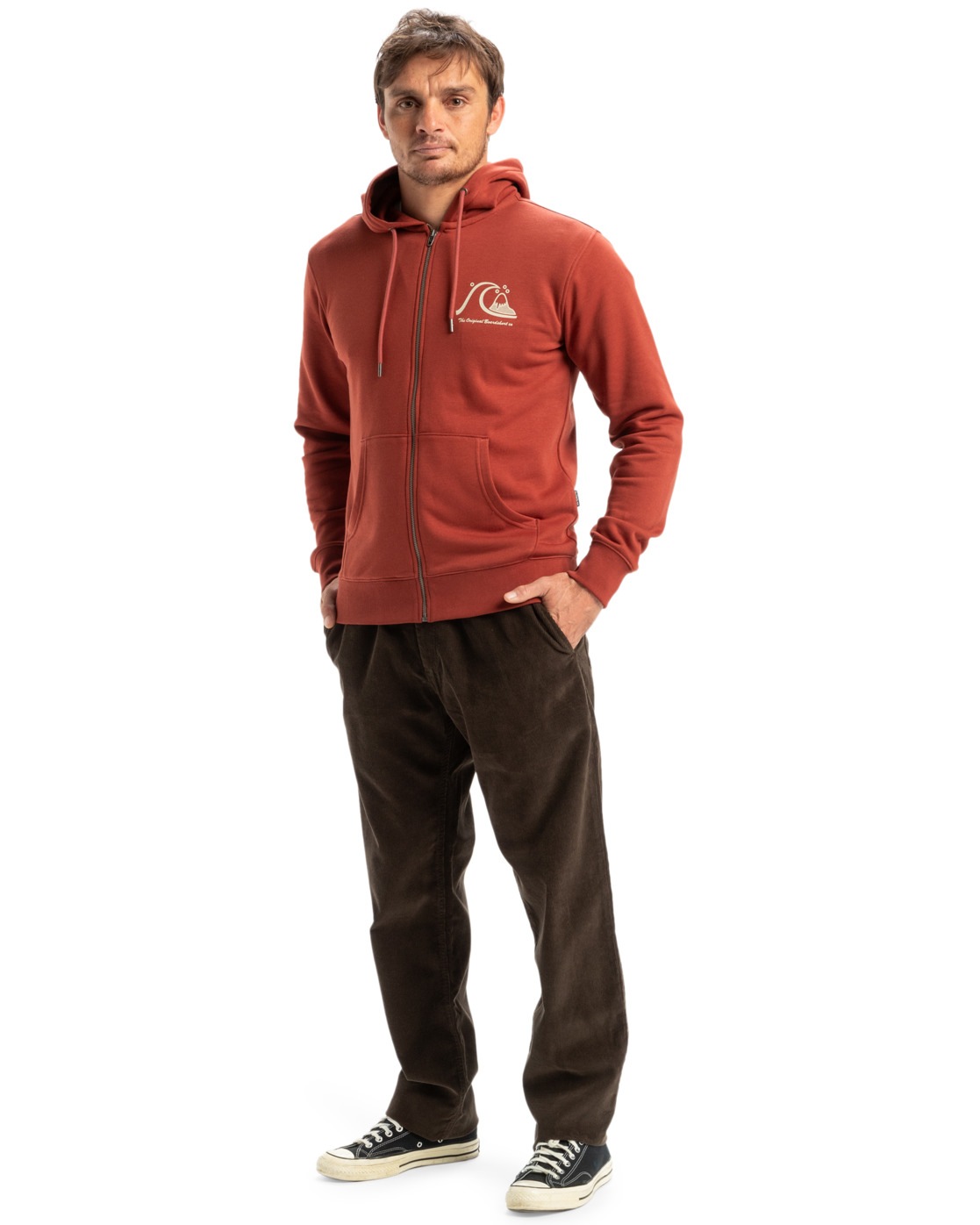 Quiksilver Stoffhose »Taxer Regular Cord«