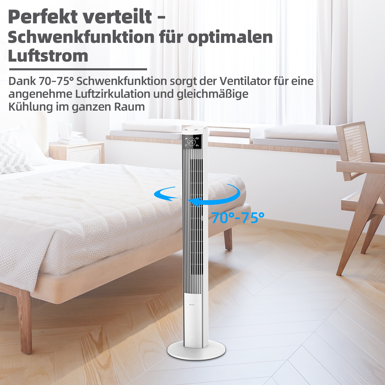 be cool Turmventilator »TURMVENTILATOR 121cm«