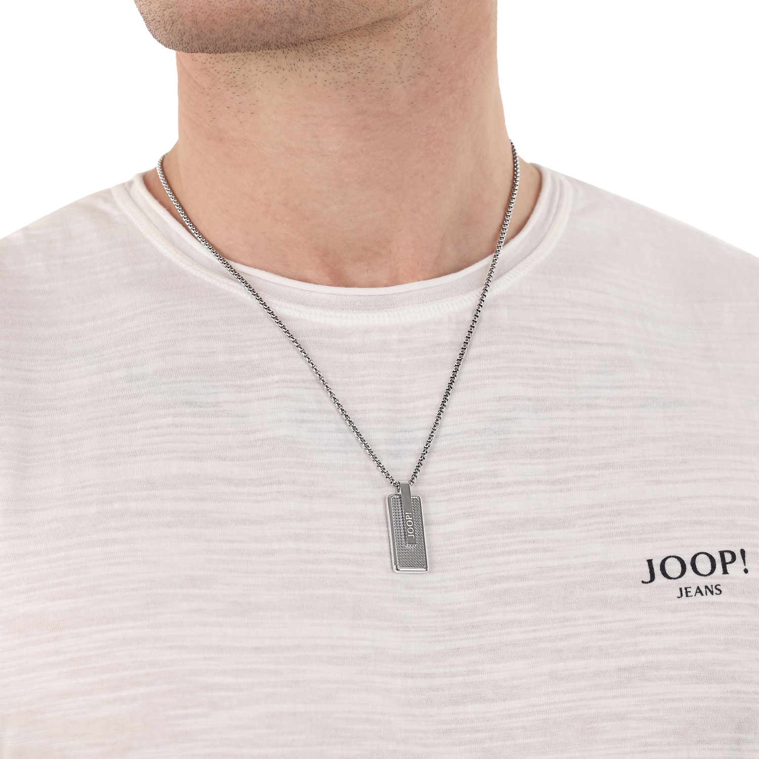 JOOP! Kette mit Anhänger »Rechteck«