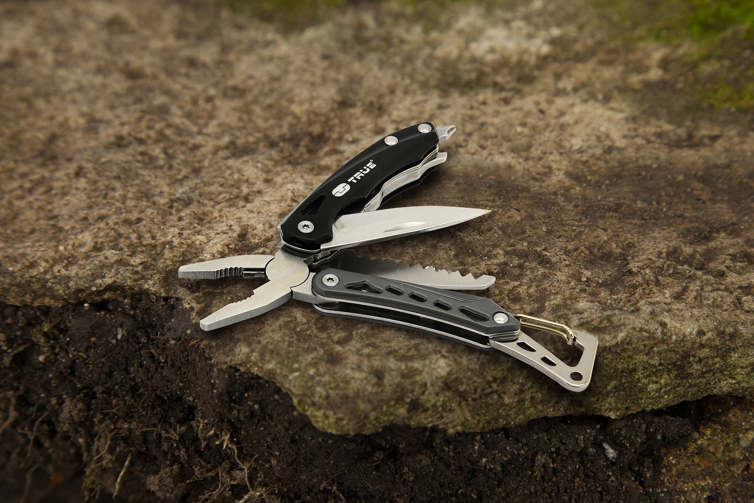 TRUE Multitool »SEVEN«, (2 St.), Zange mit 7 Funktionen