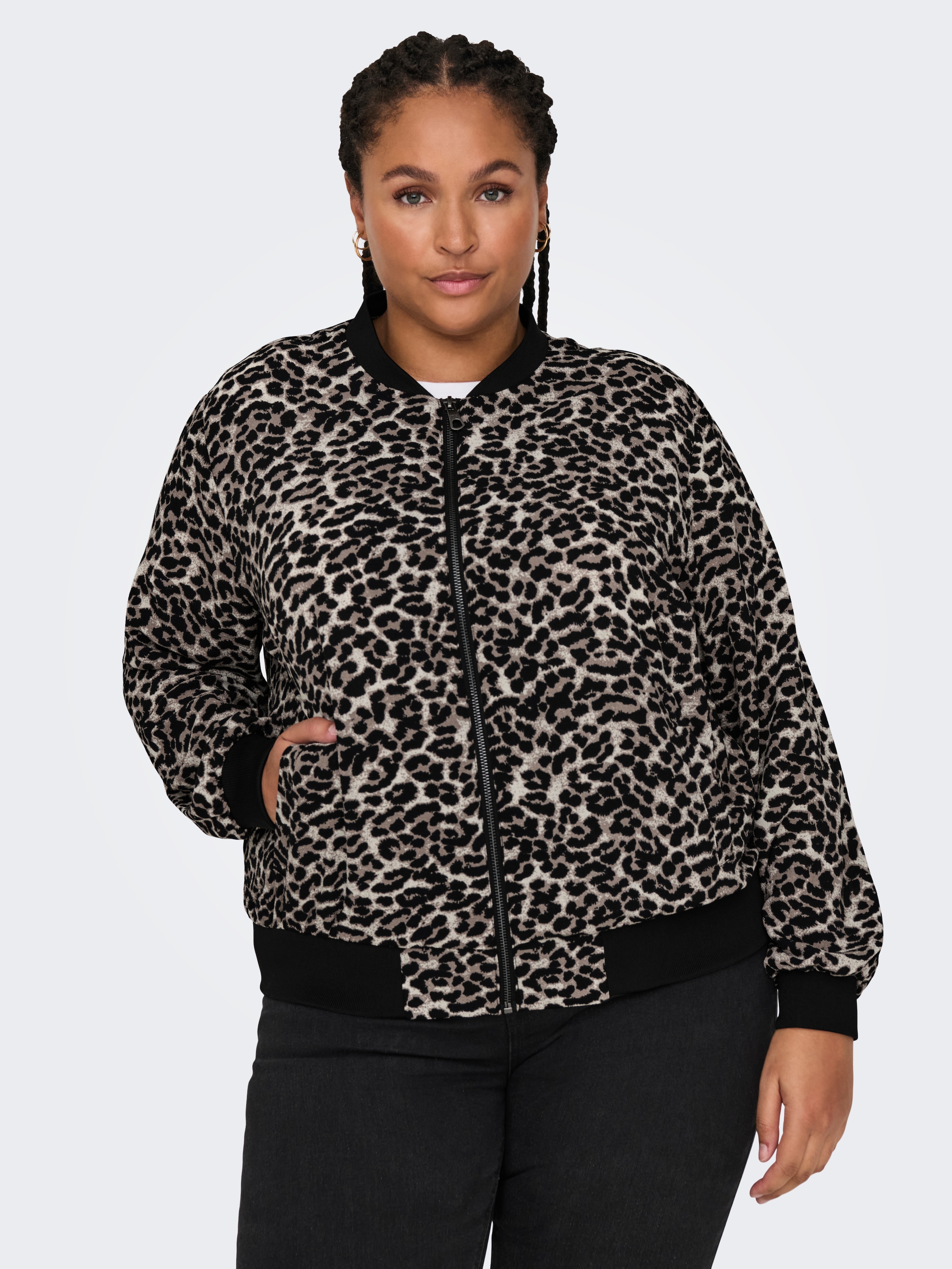 ONLY CARMAKOMA Bomberjacke »CARLUX LIFE LS BOMBER JACKET NOOS«