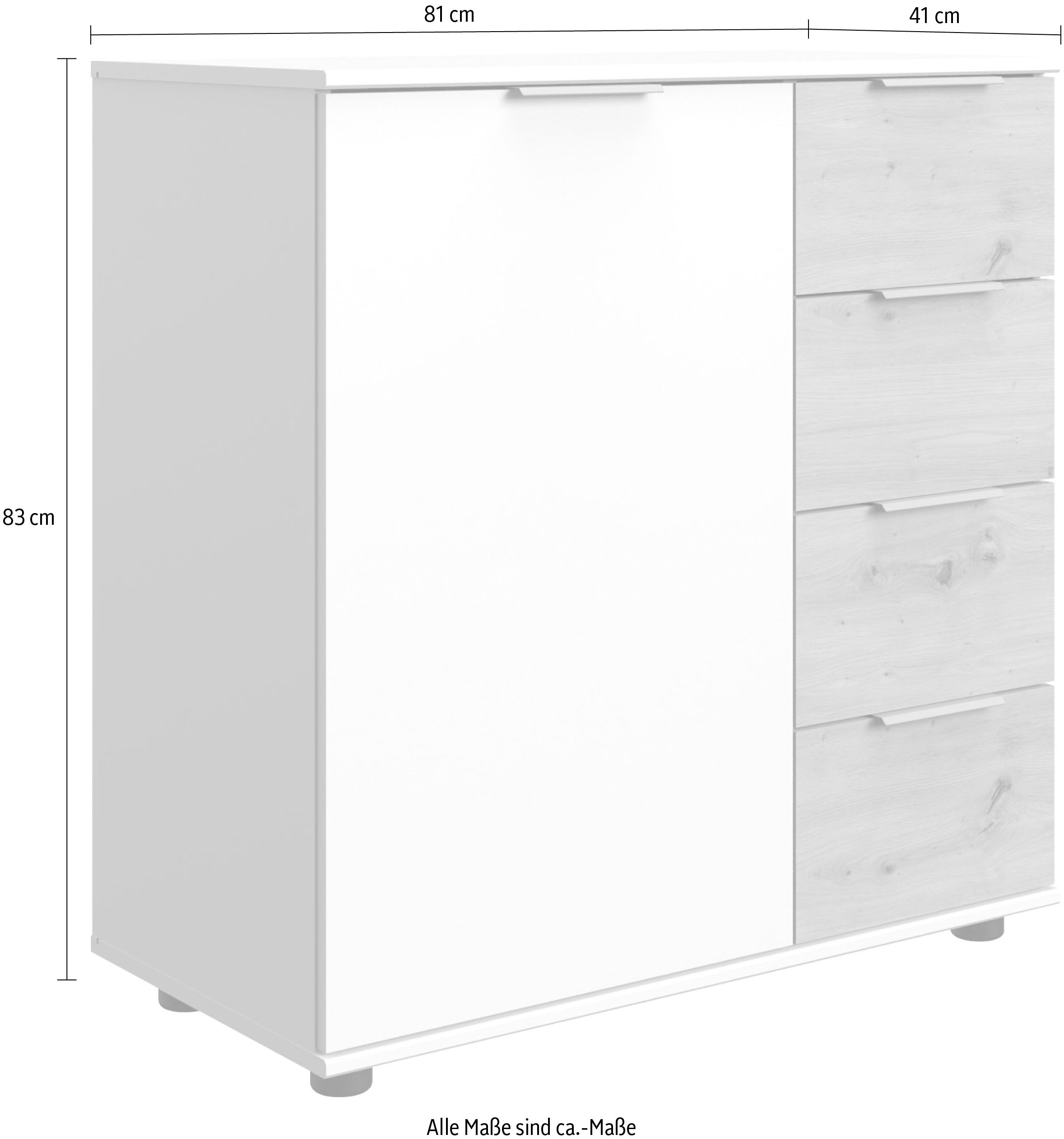 Wimex Kombikommode »Gibraltar« in 2 Breiten