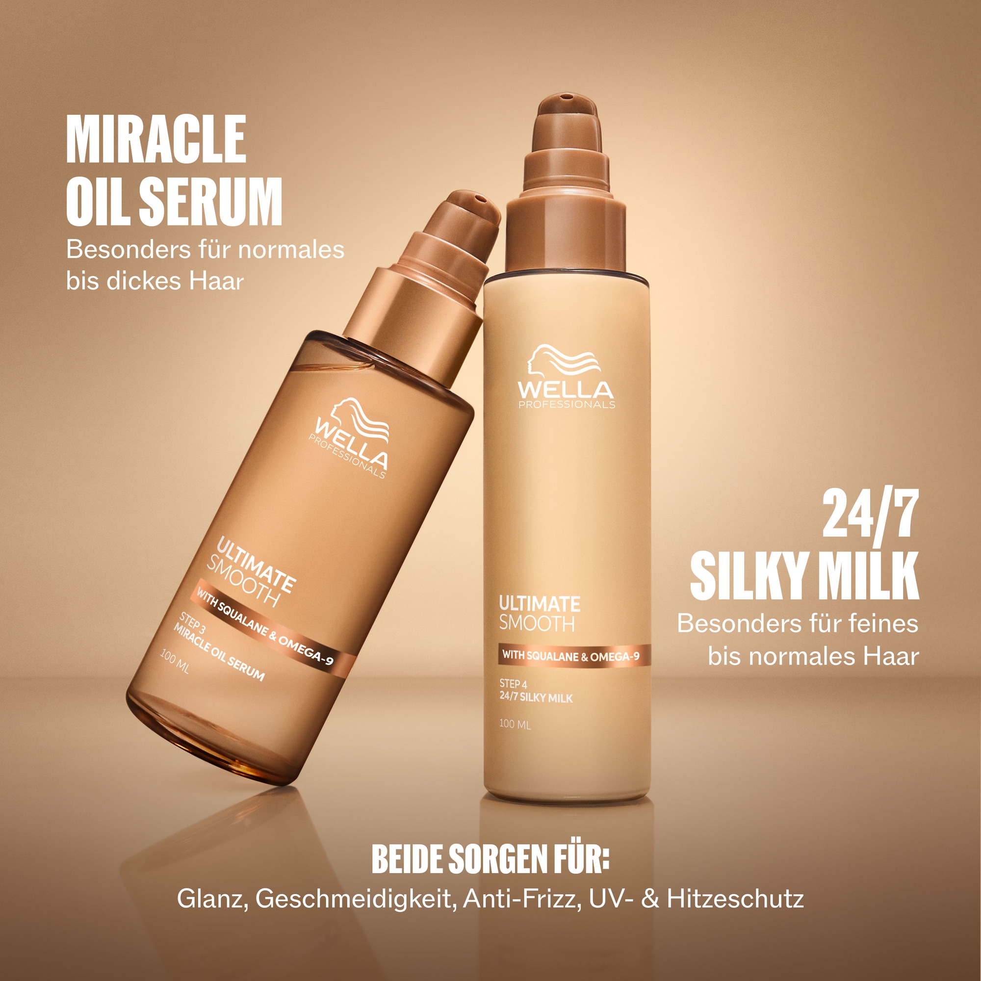Wella Professionals Leave-in Pflege »Ultimate Smooth 24/7 Silky Milk«