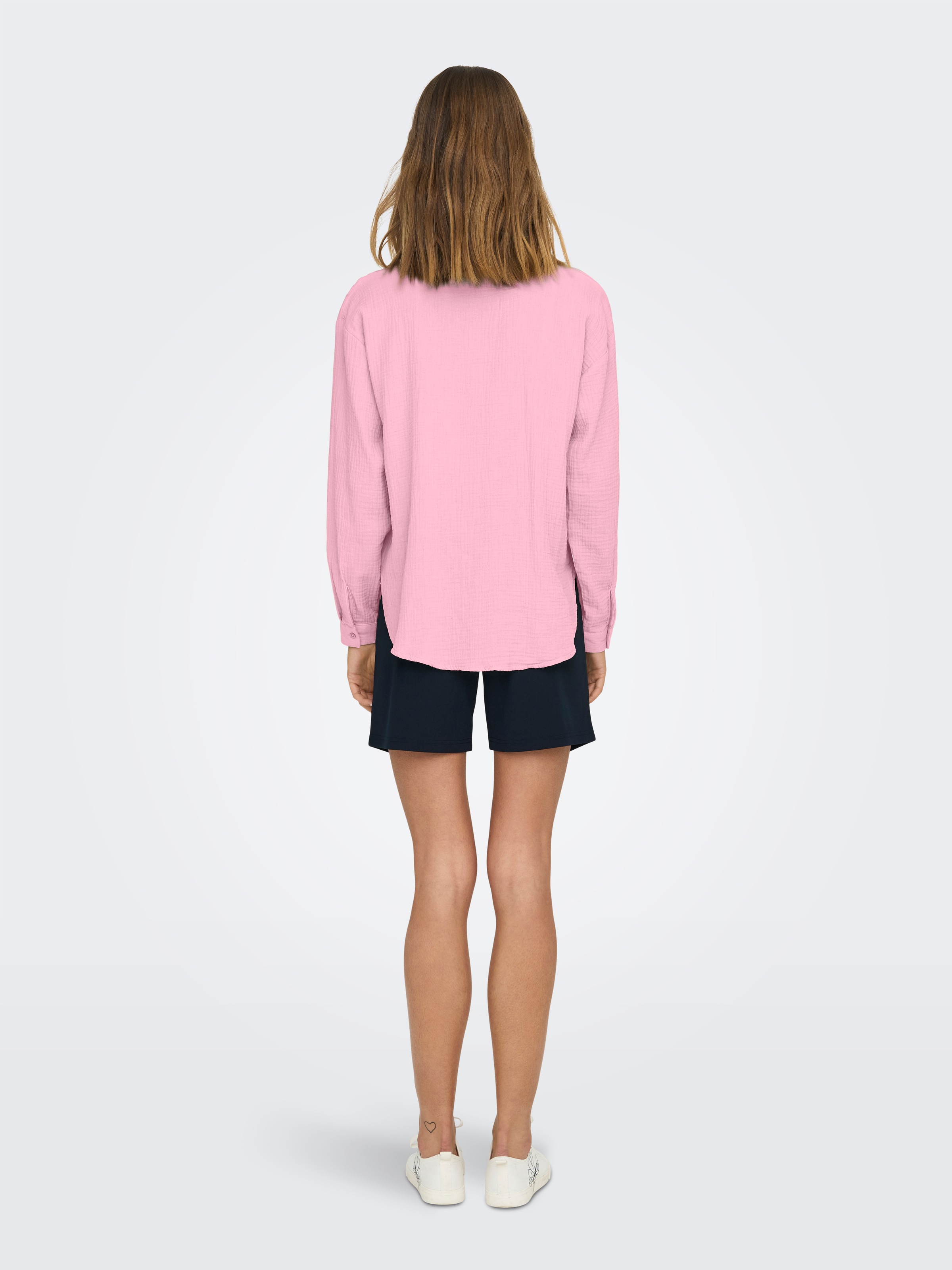 JDY Hemdbluse »JDYTHEIS LIFE L/S LOOSE SHIRT WVN NOOS« Baumwolle, regular fit