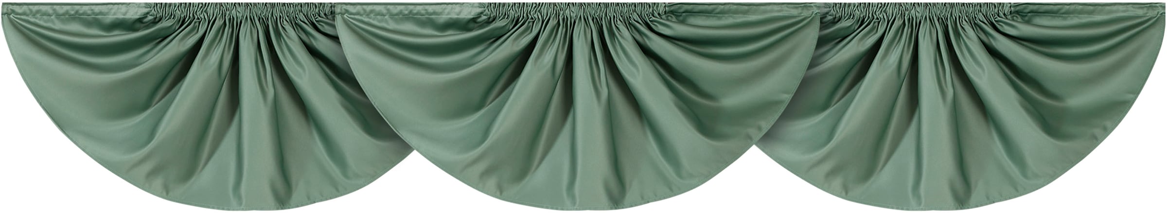 Weckbrodt Mittelbogen »Nicoletta« Kräuselband 1 Stk. tlg. Querbehang, Gardine, Store, blickdicht