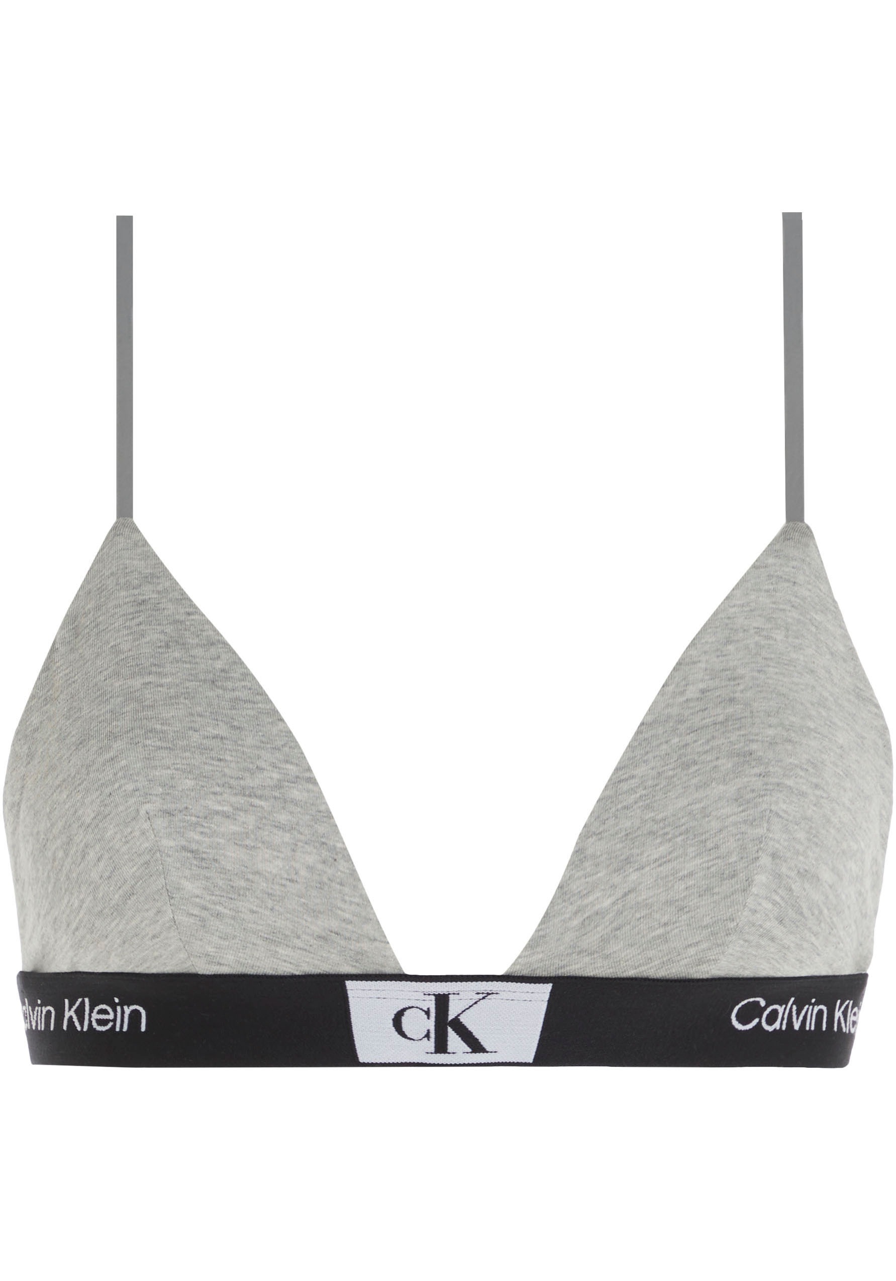 Klein TRIANGLE«, Calvin Shop Online im mit OTTO »UNLINED Bralette-BH klassischem CK-Logobund