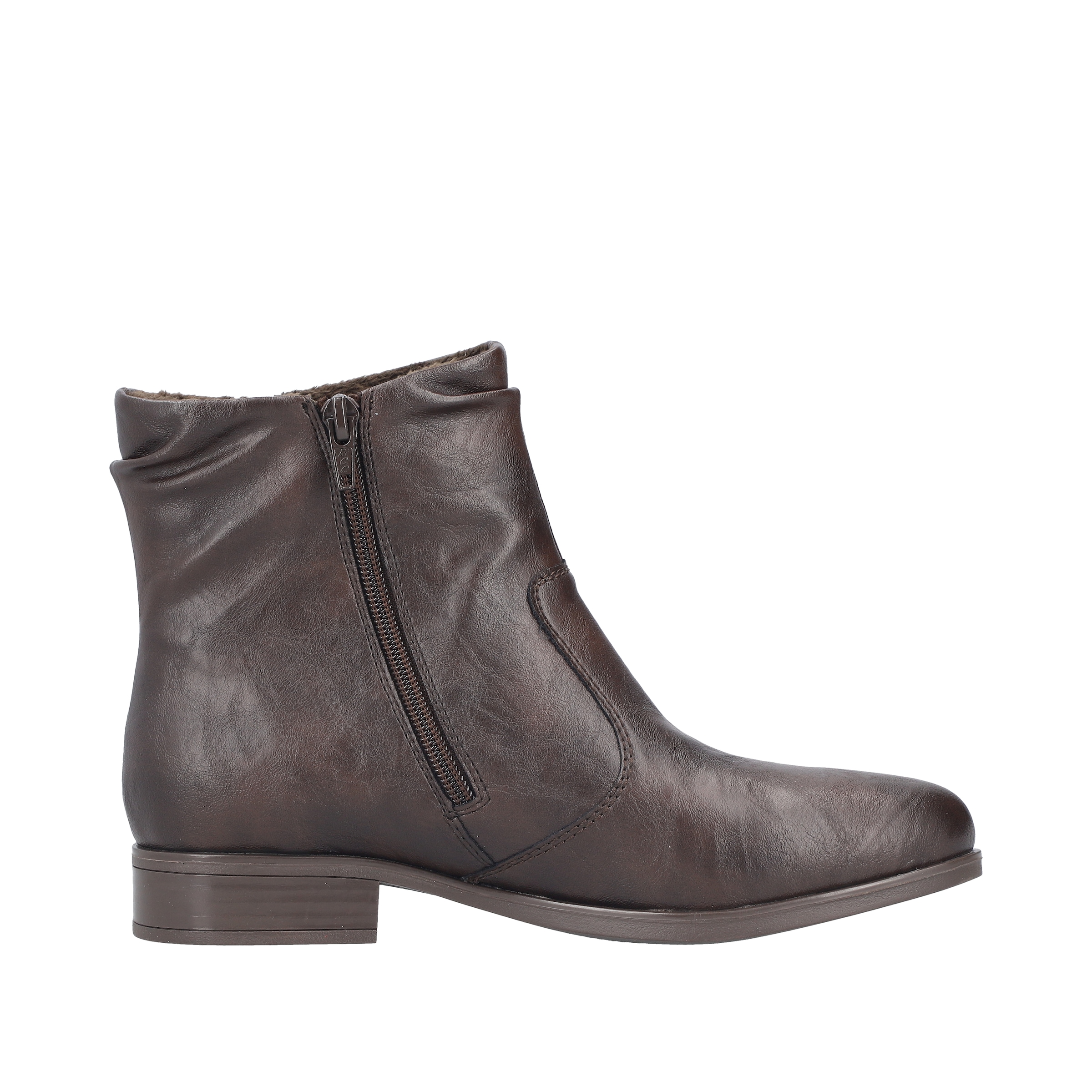 Rieker Stiefelette  in Used-Optik, mit Zierreißverschluss außen