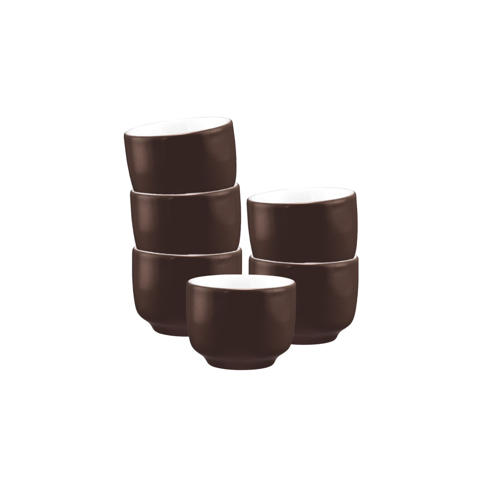 Seltmann Weiden Espressotasse »Espressotassen ohne Henkel Sento Home Pure Colors 80 ml 6er Set« Spülmaschinengeeignet, Mikrowellengeeignet, Ofenfest, Salamandergeeignet, Kühlschrankgeeignet, Gefrierschrankgeeignet