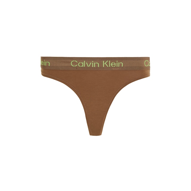 Calvin Klein T-String »THONG«, mit CK-Logoschriftzug am Bund im OTTO Online  Shop