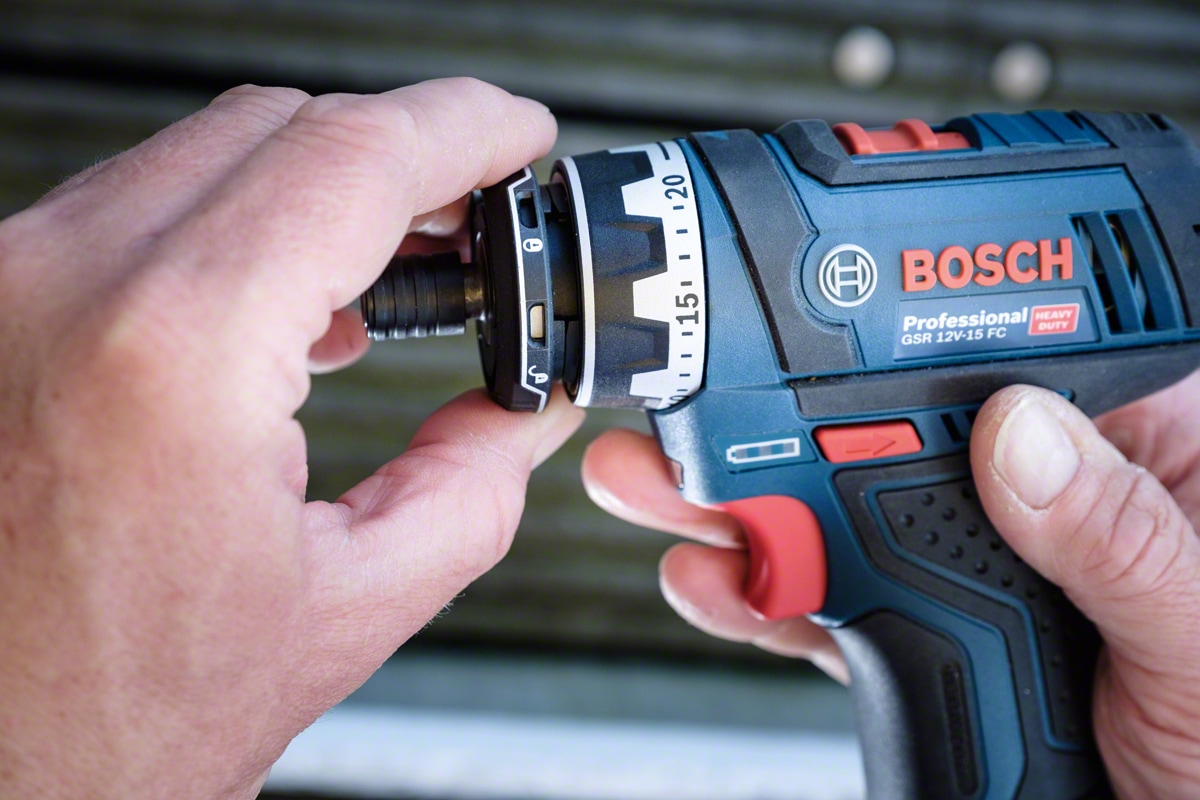 Bosch Professional Akku-Bohrschrauber »»GSR 12V-15 FC««, ohne Akku, ohne Ladegerät