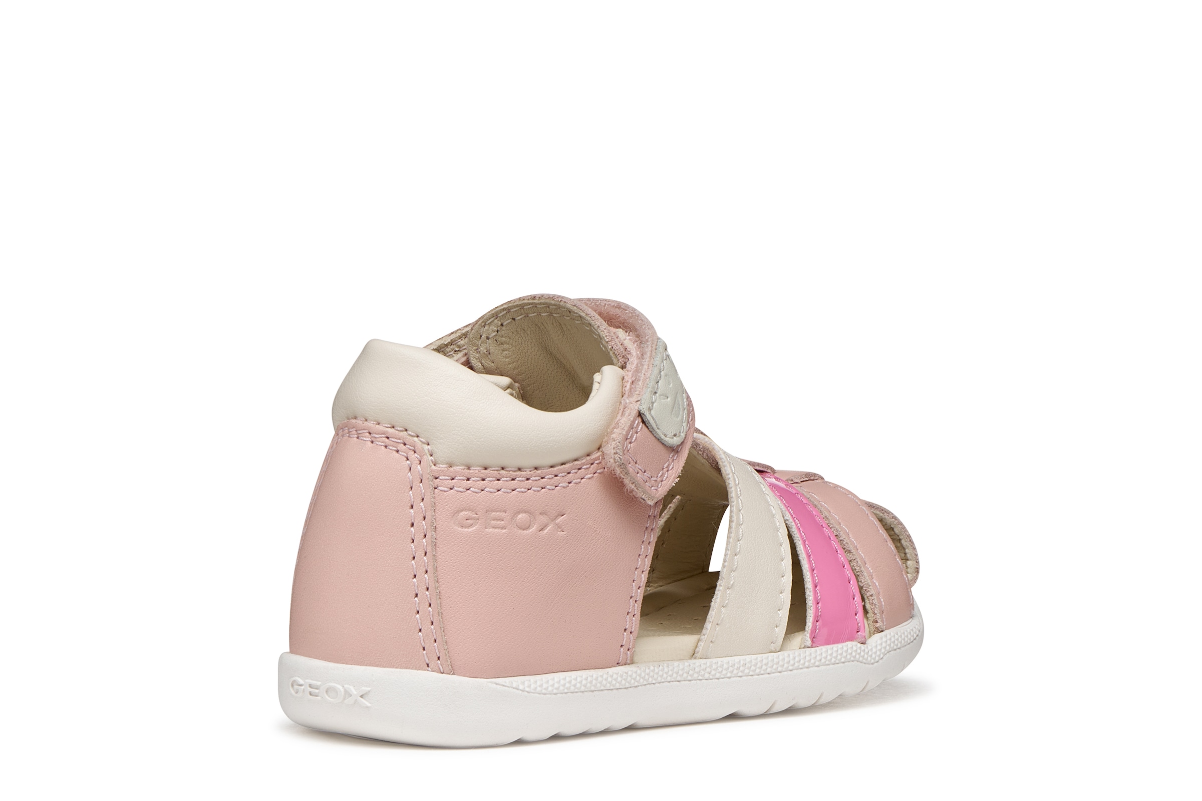 Geox Lauflernschuh »B SANDAL MACCHIA GIR«  Babyschuh mit Klettverschluss, Größenschablone zum Download