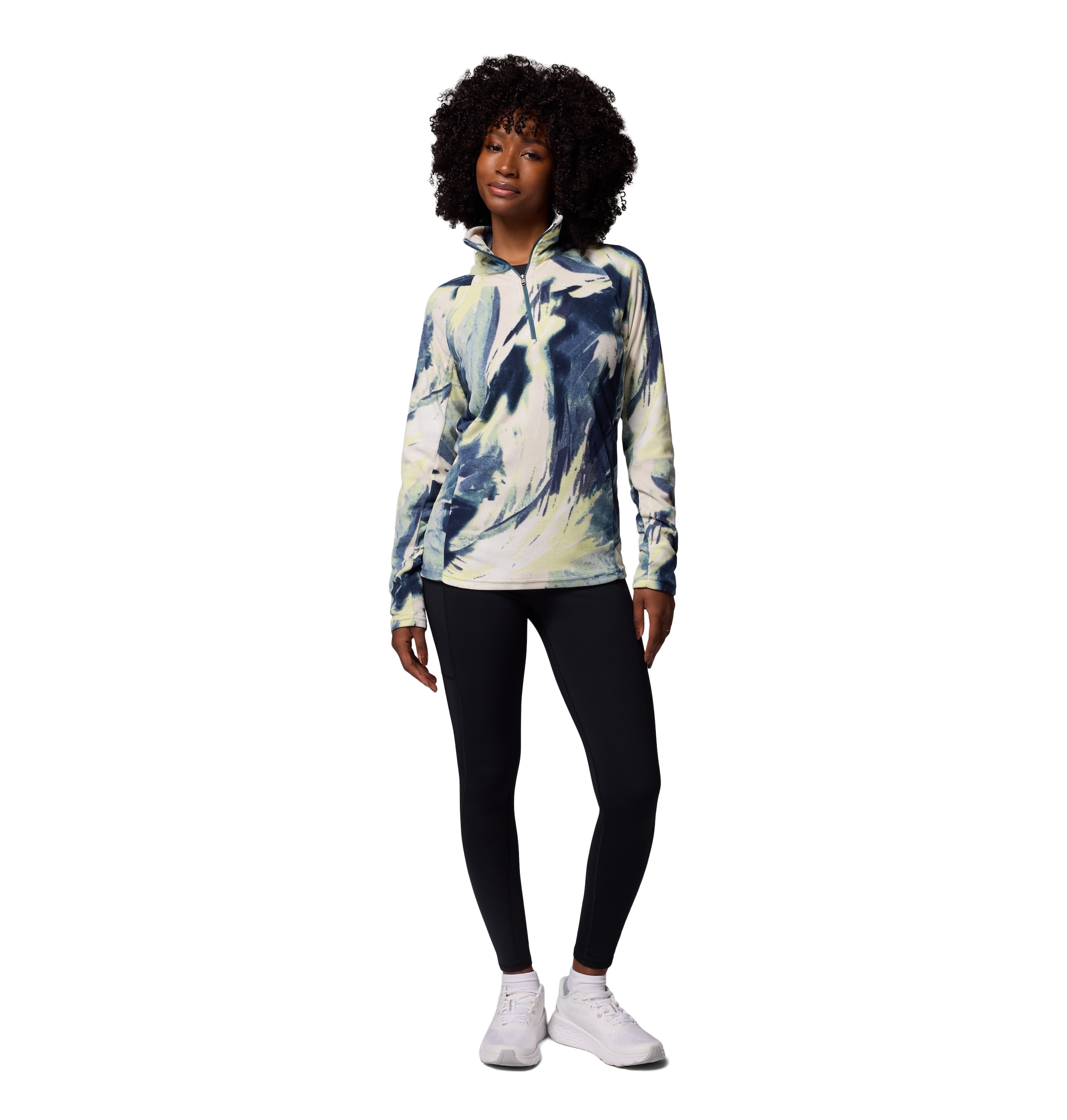 Columbia Fleecepullover »GLACIAL IV PRINT 1/2 ZIP«, (1 tlg.)