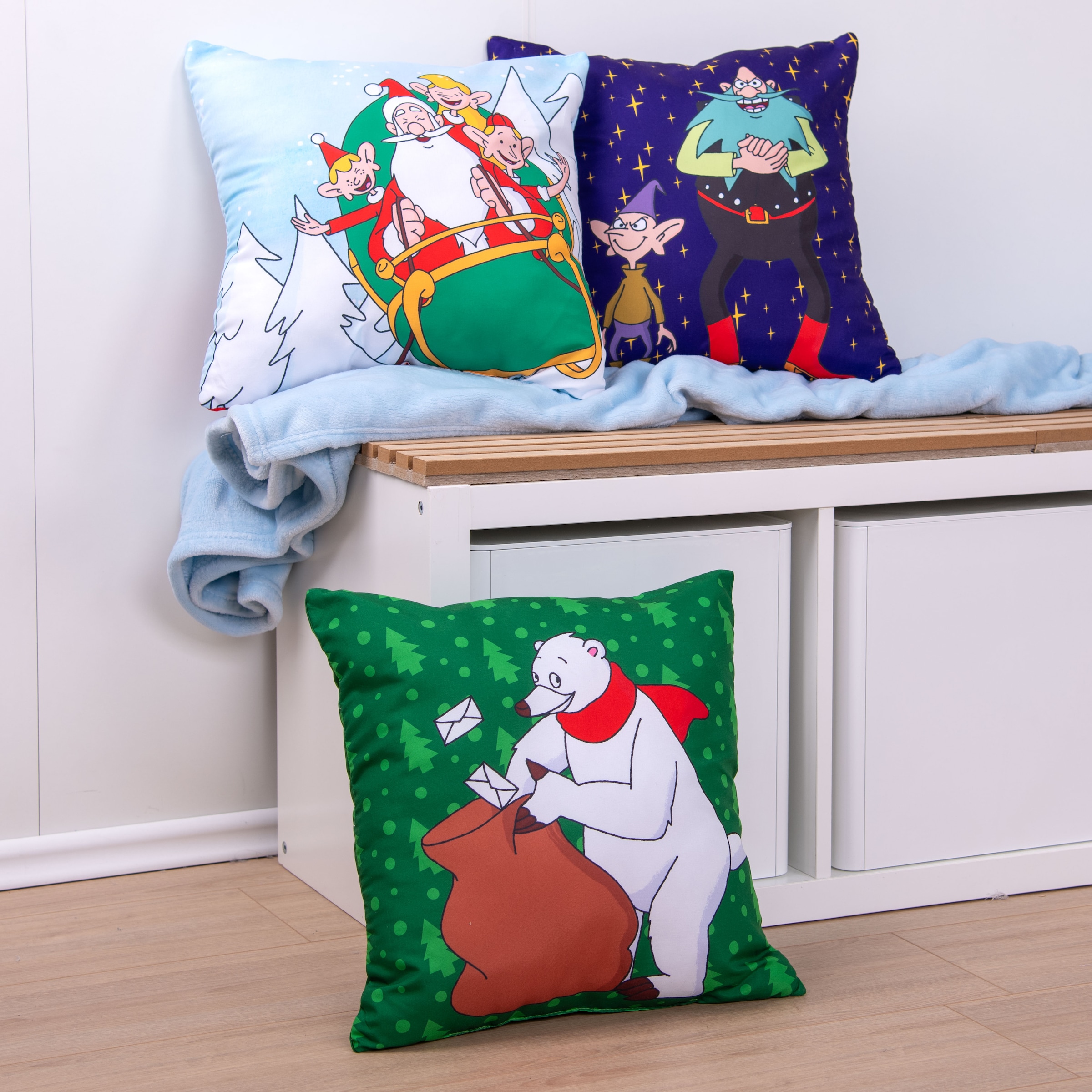   Dekokissen »Weihnachtsmann & Co. KG« Dekokissen