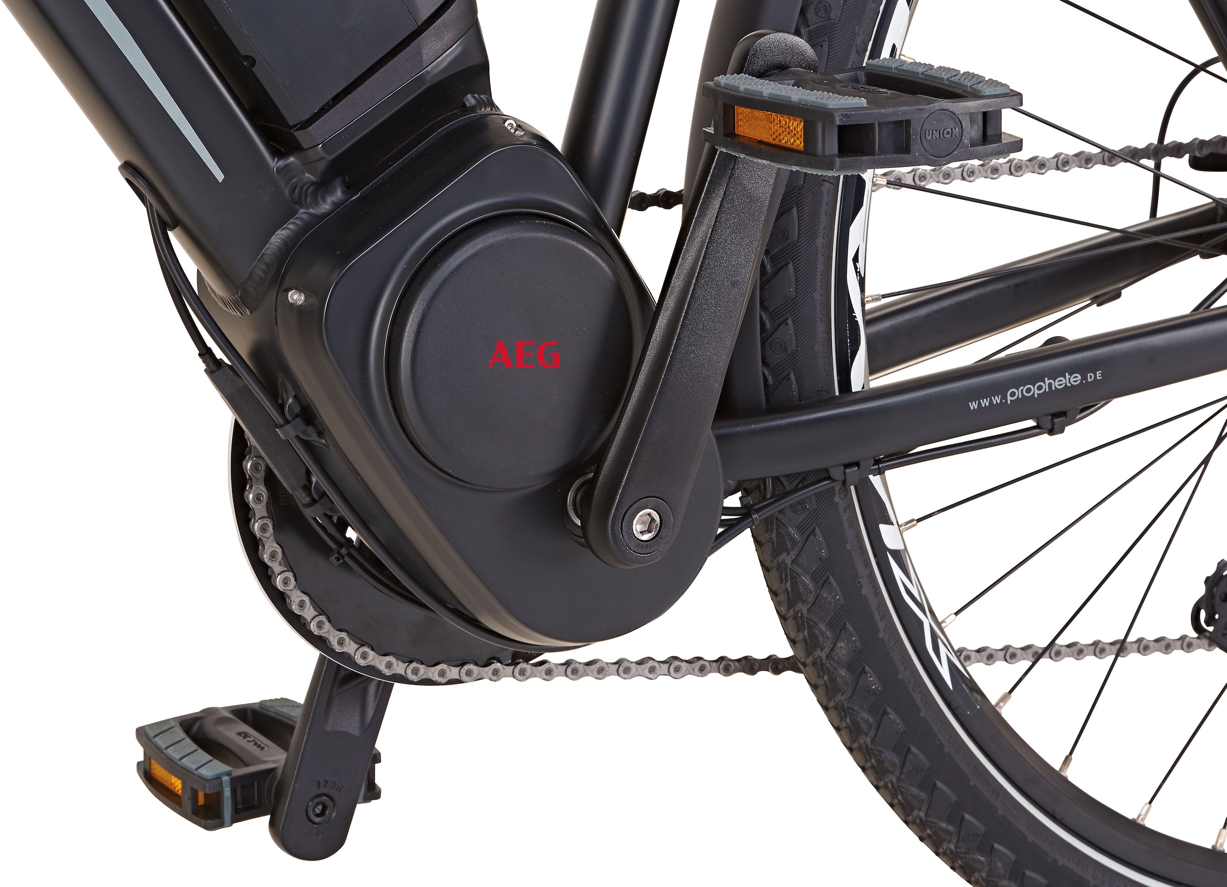 Prophete S-Pedelec »Entdecker 20.ETT.10«, 10 Gang, Shimano, Deore XT, Mittelmotor 500 W, S-Pedelec, Elektrofahrrad für Damen u. Herren
