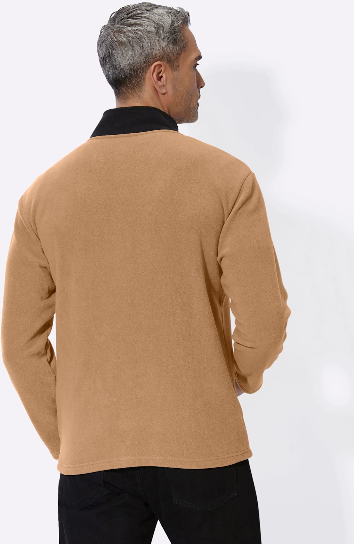 Classic Fleecejacke ohne Kapuze