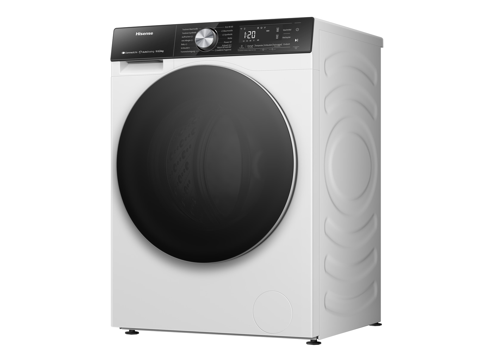 Hisense Waschtrockner »WD5S1045BW«, 10,5kg/ 6kg