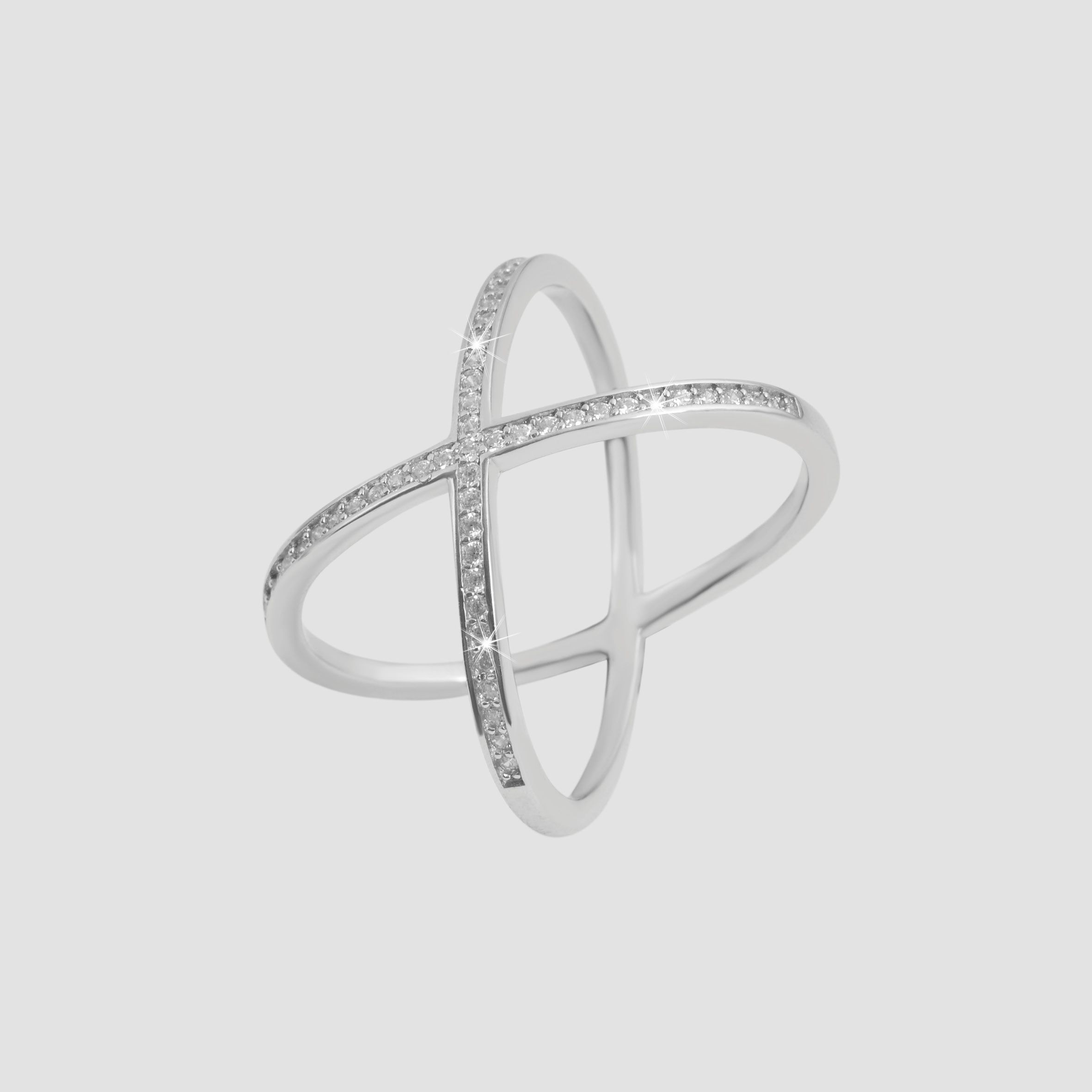 Adelia´s Fingerring »Damen Ring aus 925 Silber mit Zirkonia«