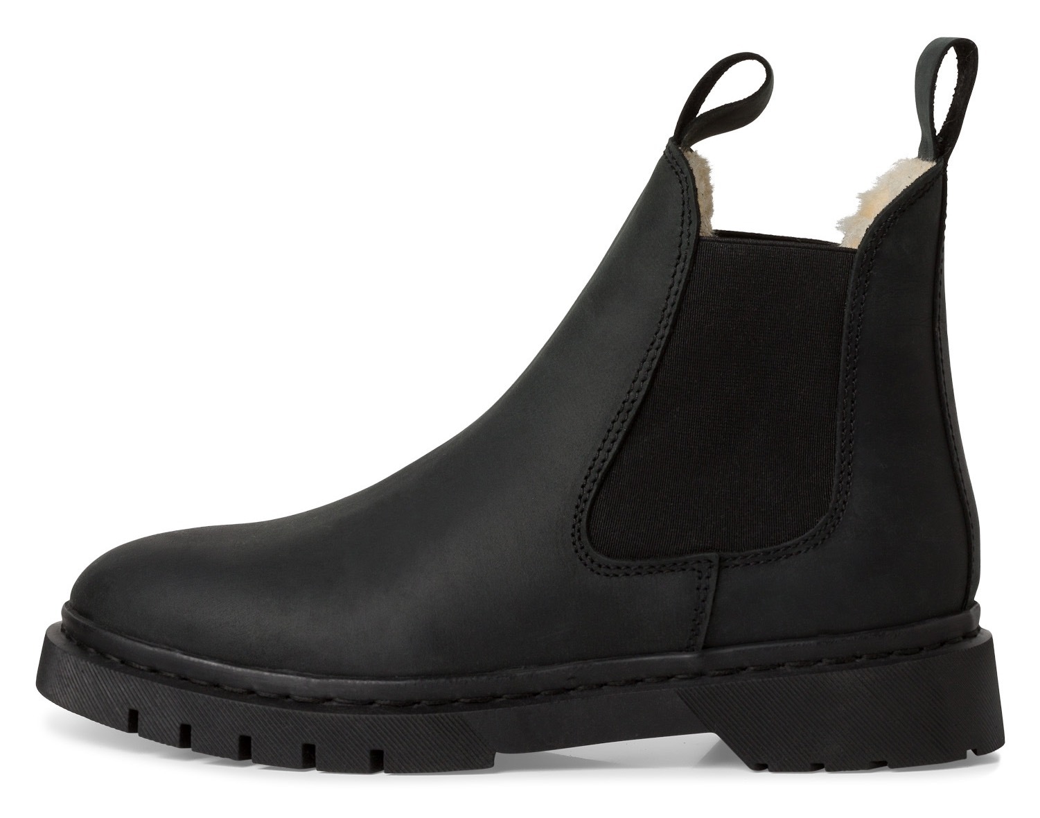 Tamaris Winterboots, Blockabsatz, Chelseaboots, Schlupfschuh, beidseitiger Stretcheinsatz