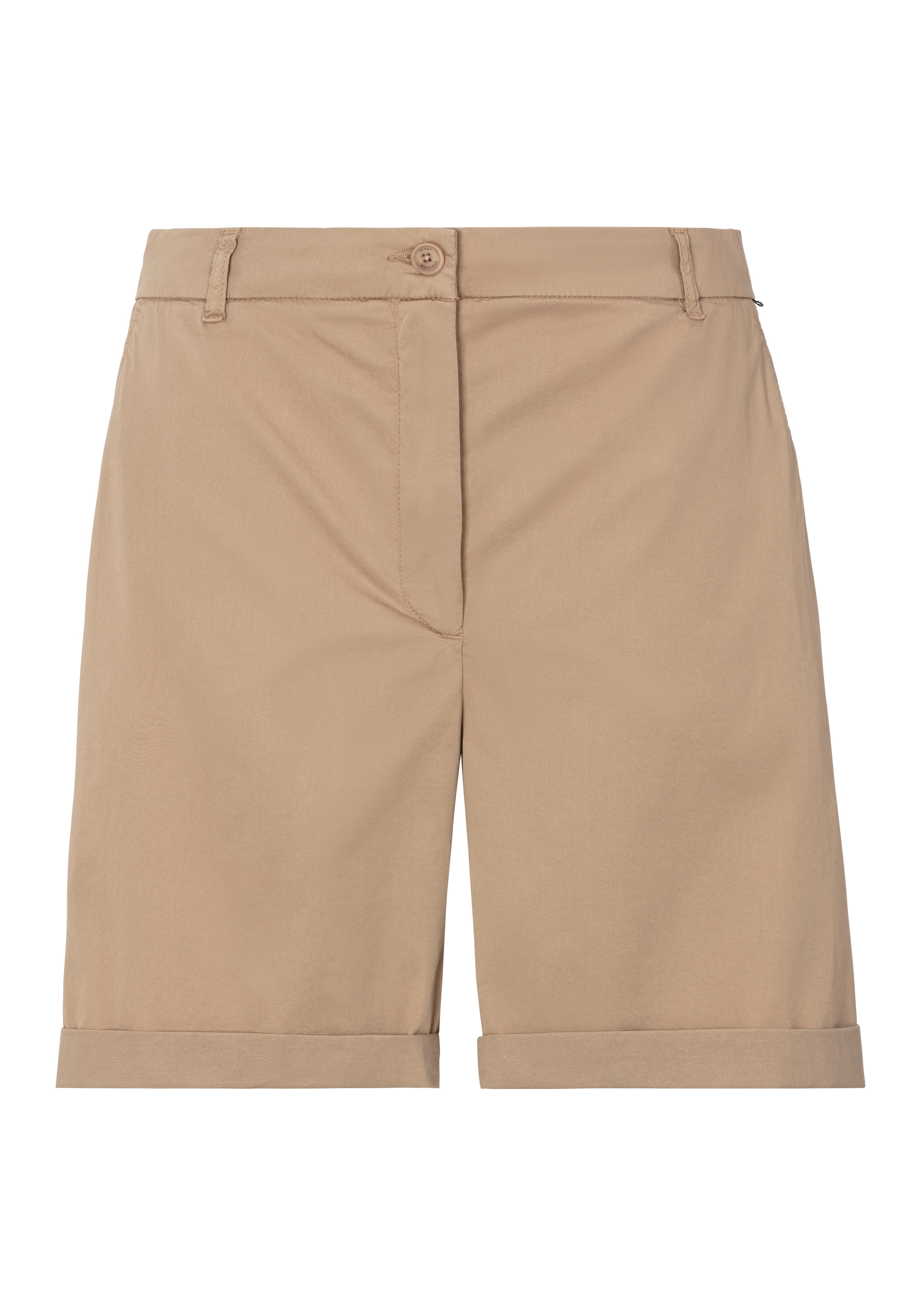 Tommy Hilfiger Curve Shorts »CRV CO BLEND GMD CHINO SHORT«, in Großen Größen, Chino Qualität, Logostickerei