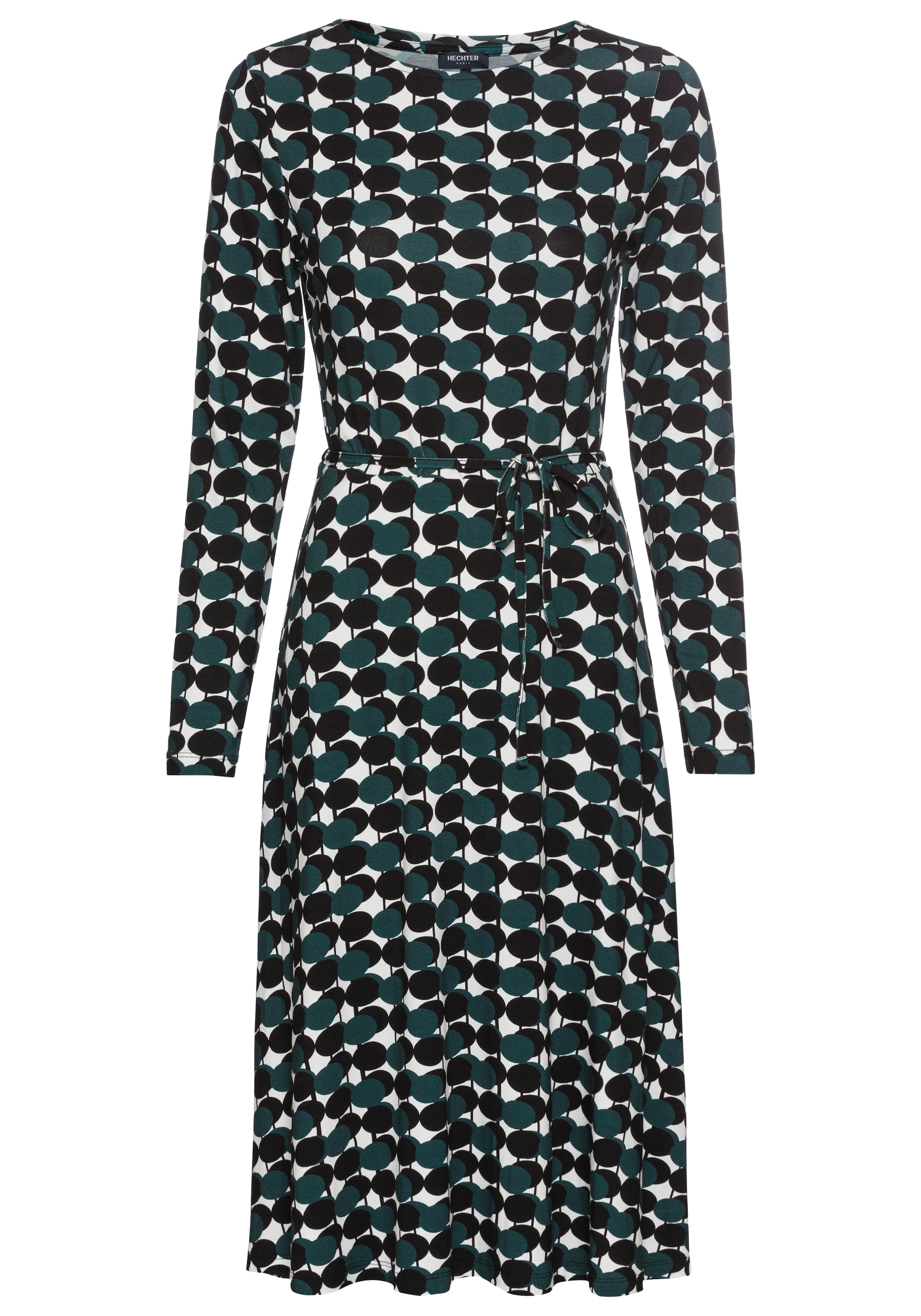 HECHTER PARIS Jerseykleid, mit modernem Print - NEUE KOLLEKTION