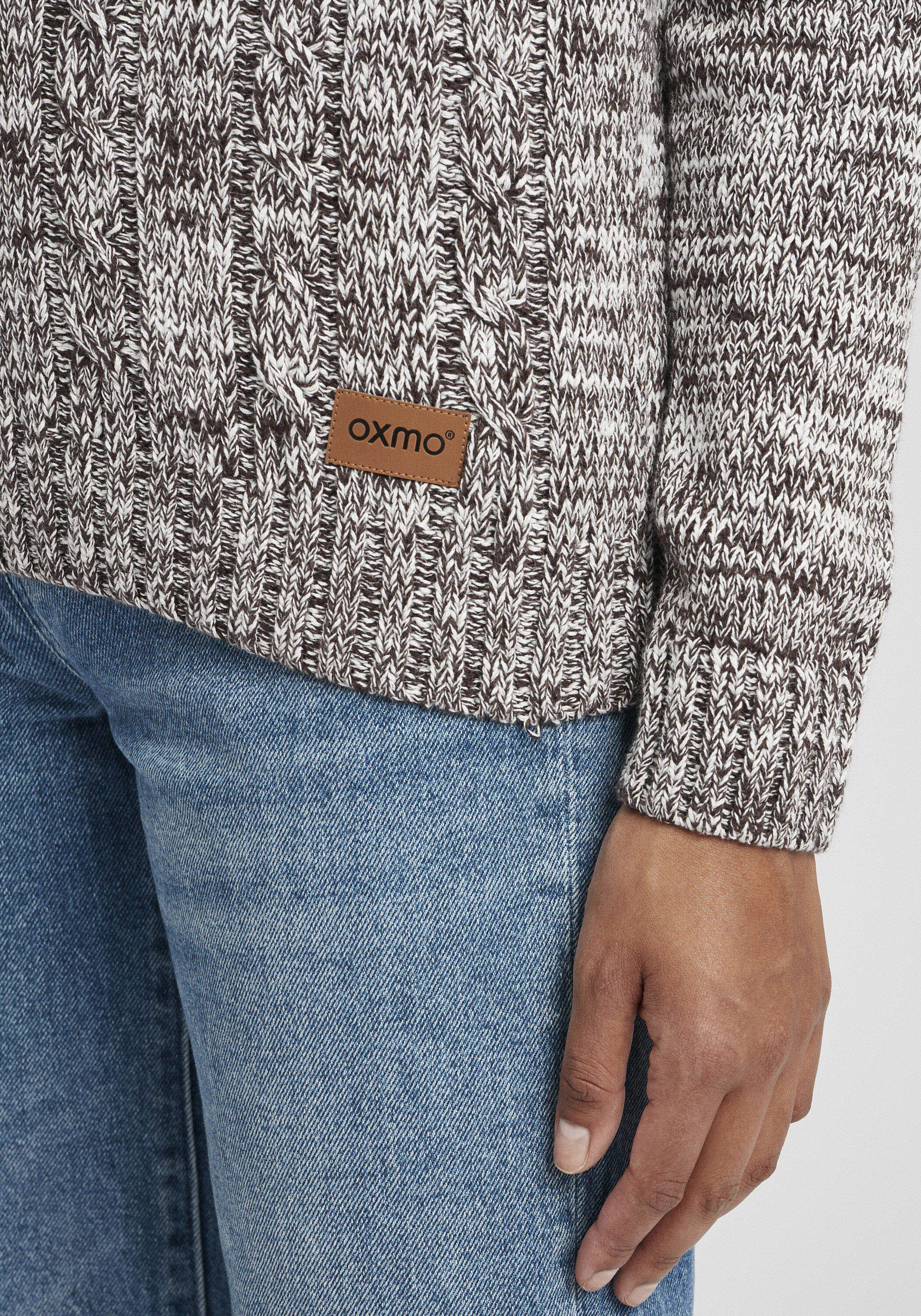 OXMO Strickfleece-Pullover »Strickpullover OXPhia«