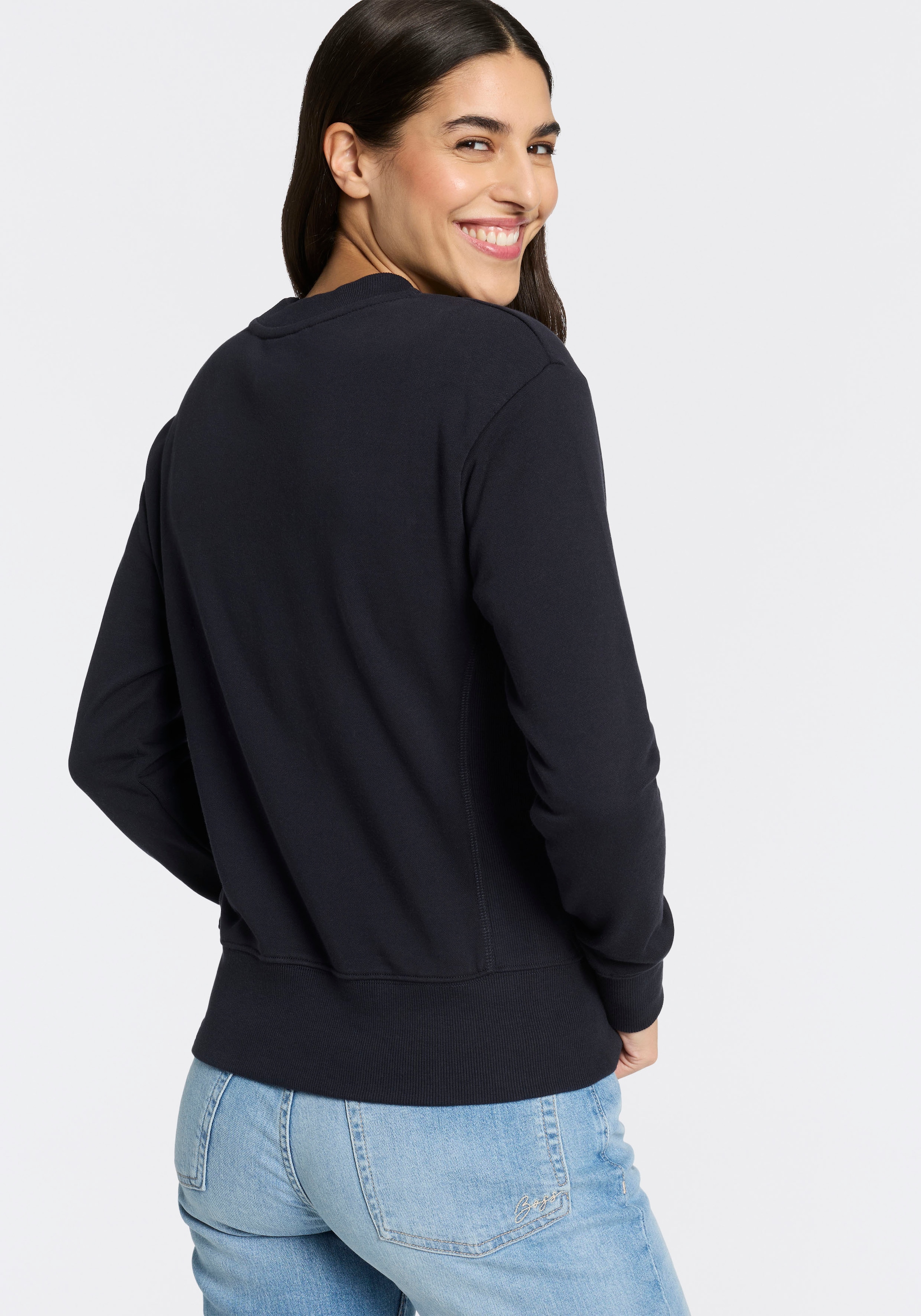 Ragwear Sweatshirt »AZALLEA O«, mit Logostickerei
