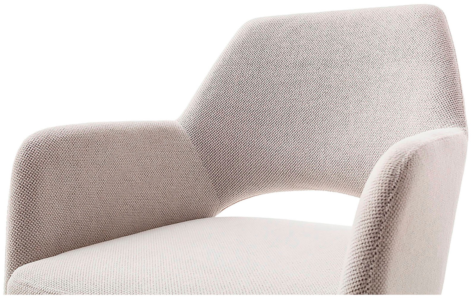 MCA furniture 4-Fußstuhl »BEVERLY«, (Set), 2 St., Chenilleoptik, Esszimmerstuhl,Chenilleoptik,360°drehbar,Sitzhöhe 49cm,belastbar 120kg