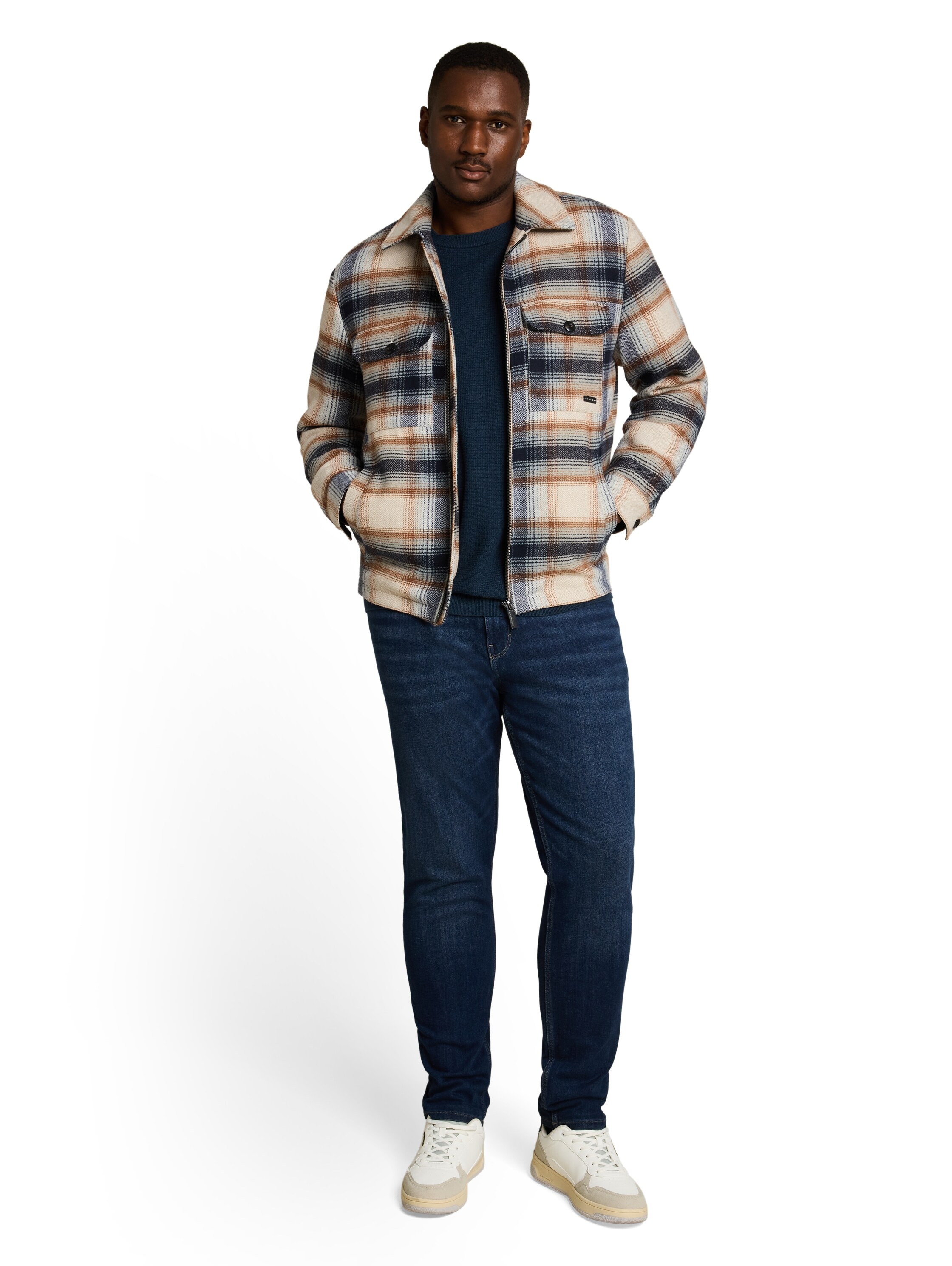 TOM TAILOR PLUS Strickpullover mit Rundhals / Große Größen
