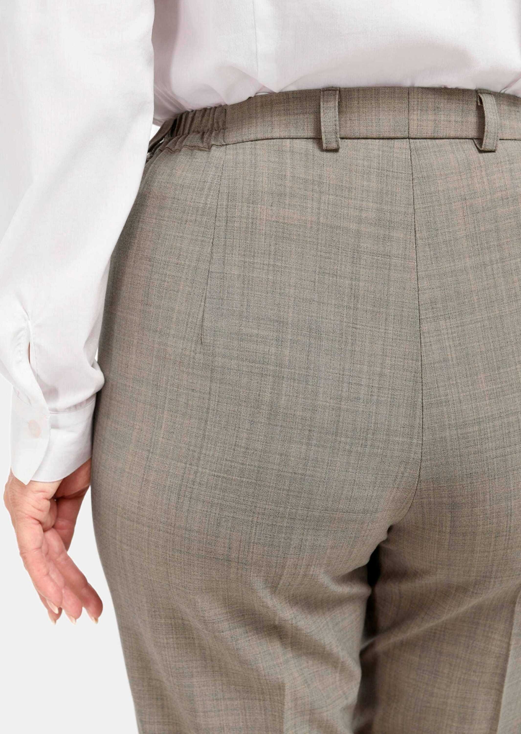 GOLDNER Stoffhose »Kurzgröße Trevira-Schurwollhose ANNA«