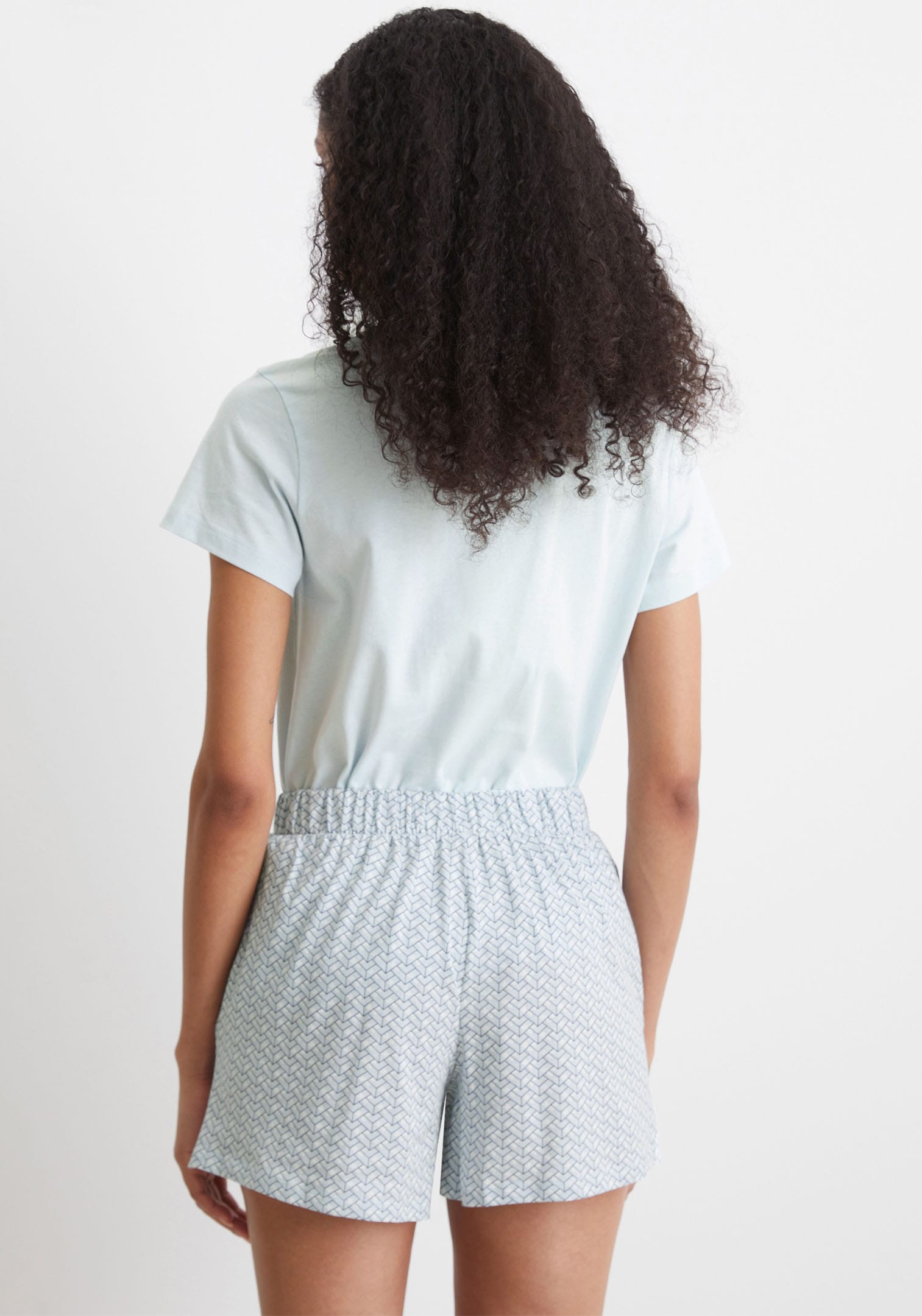 Marc O'Polo Shorts »Mix & Match Cotton«, mit floralem Alloverprint