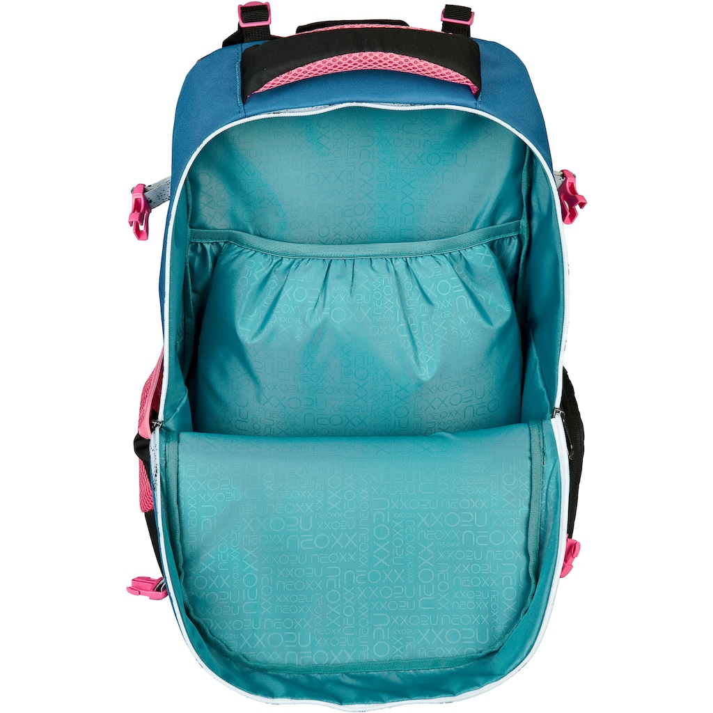 neoxx Schulrucksack »Active, Splash«, reflektierende Details