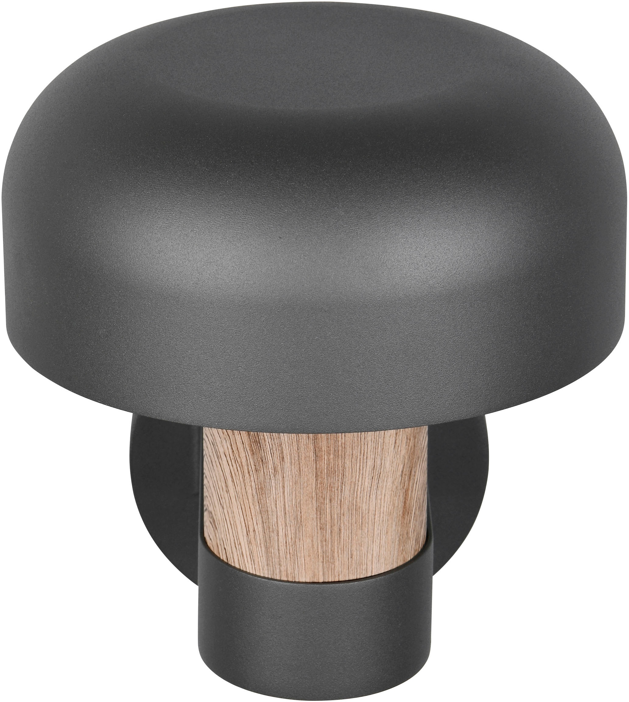 TRIO Leuchten Außen-Wandleuchte »FRASER, Fassadenbeleuchtung Laterne Pilzform, exkl 1x E27 max 10W IP54« E27 1 Stk. warmweiß - kaltweiß Hauswand Leuchte aus Druckguss Aluminium, Leuchtmittel wechselbar